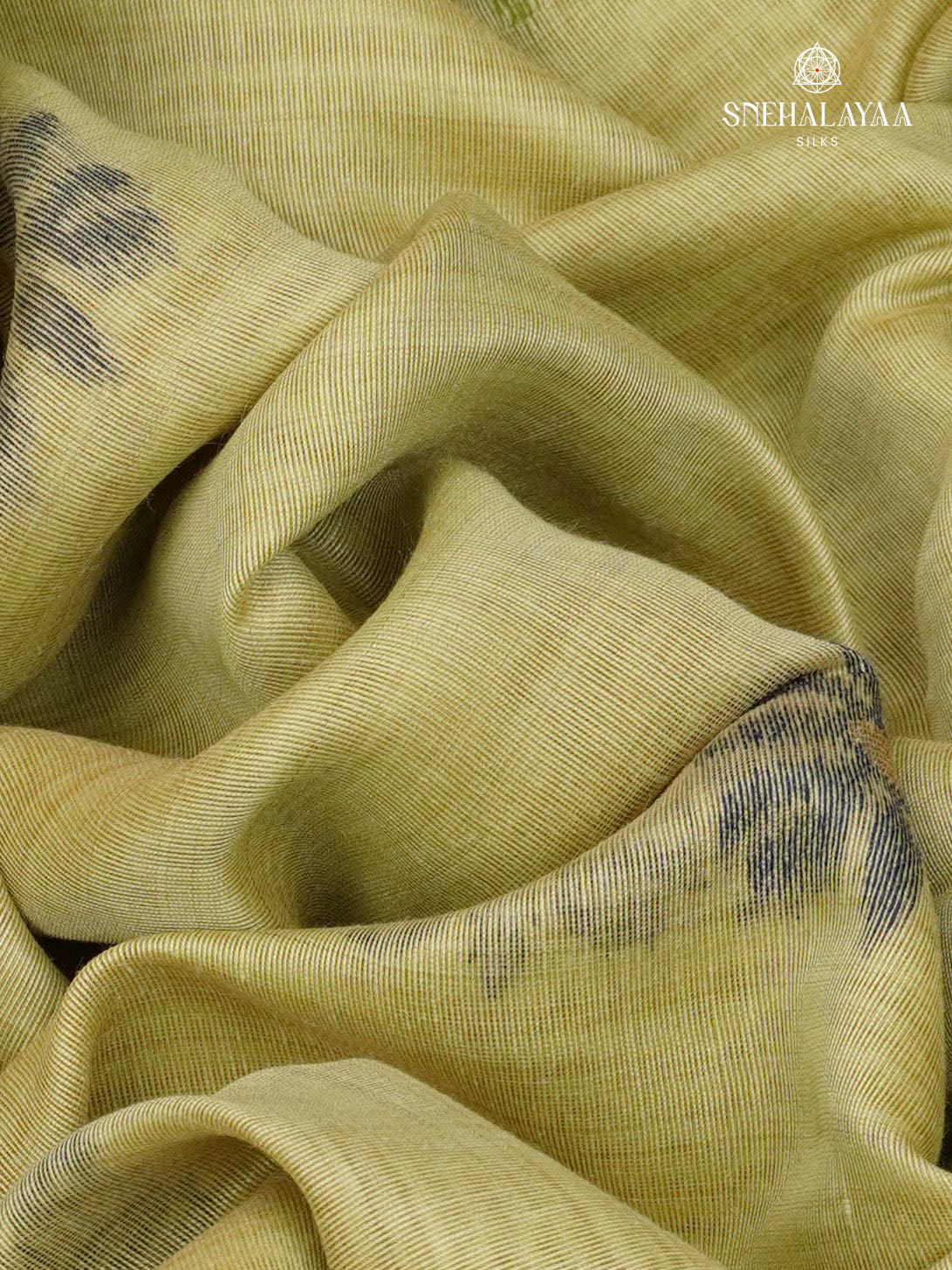 Olive Green Munga Cotton Saree