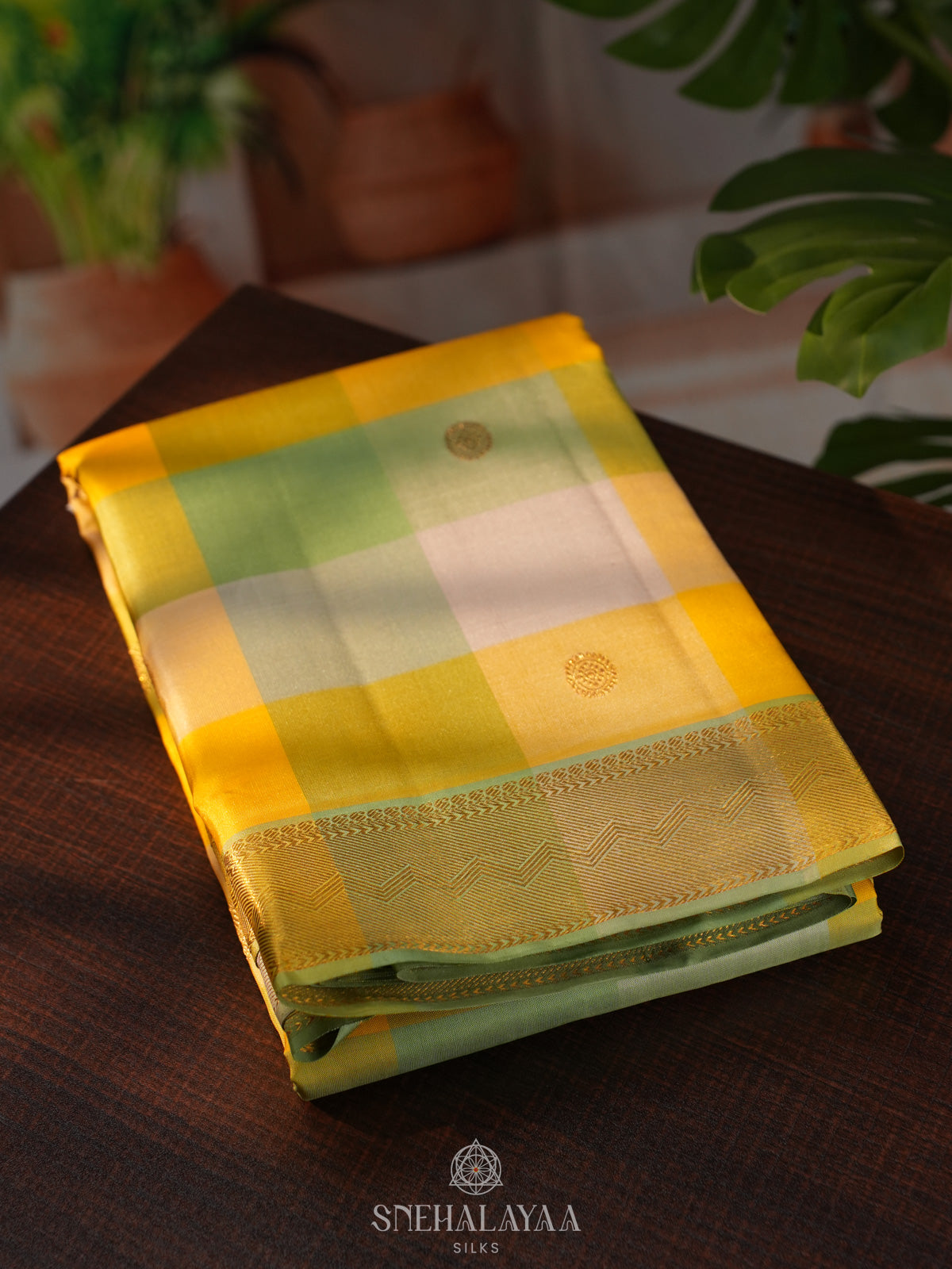 Multicolour Kanjivaram Silk Saree
