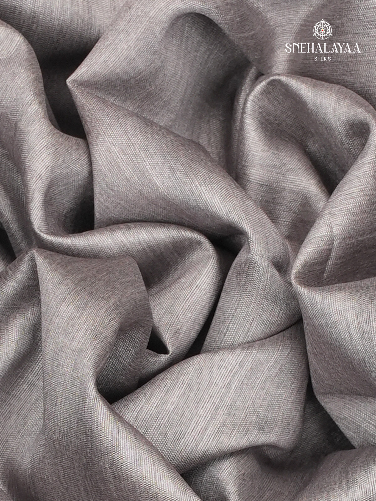 Grey Kalamkari Tussar Saree