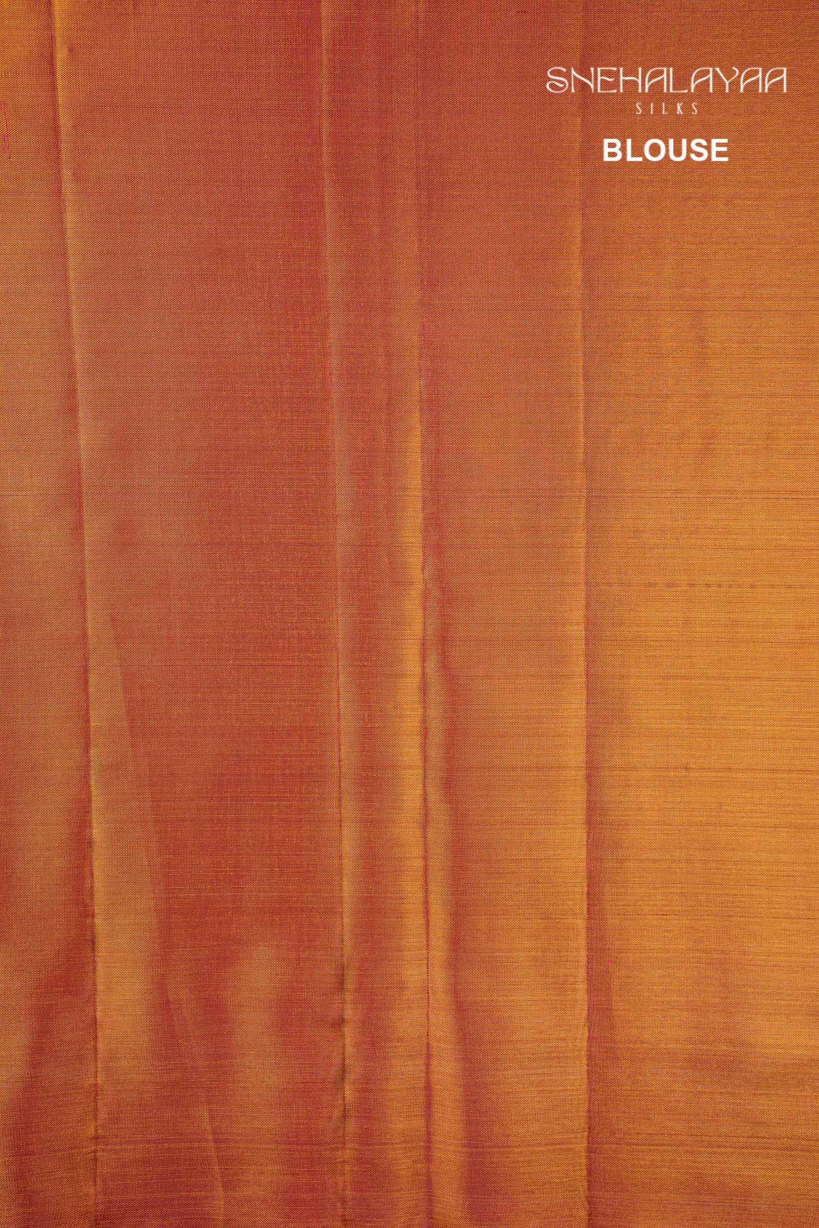 Coral Pink Kancheevaram Silk Saree