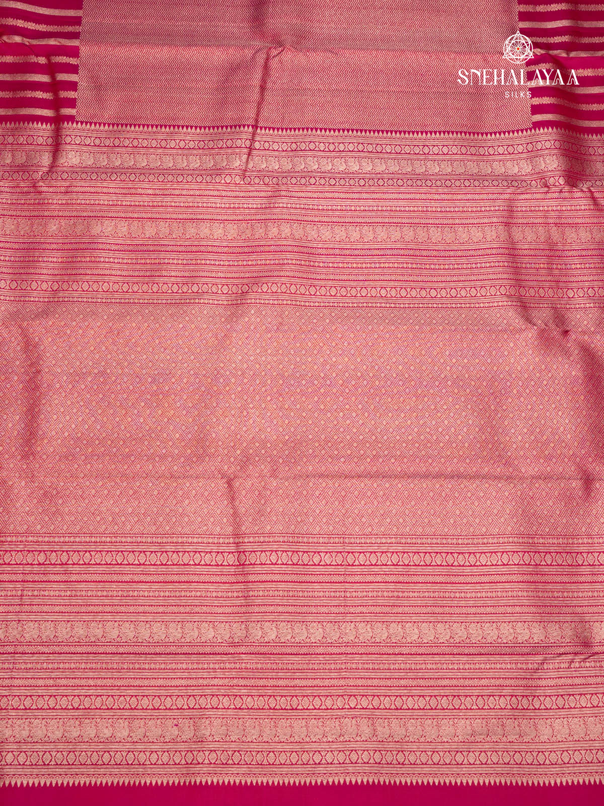 Pink Kanjivaram Silk Saree