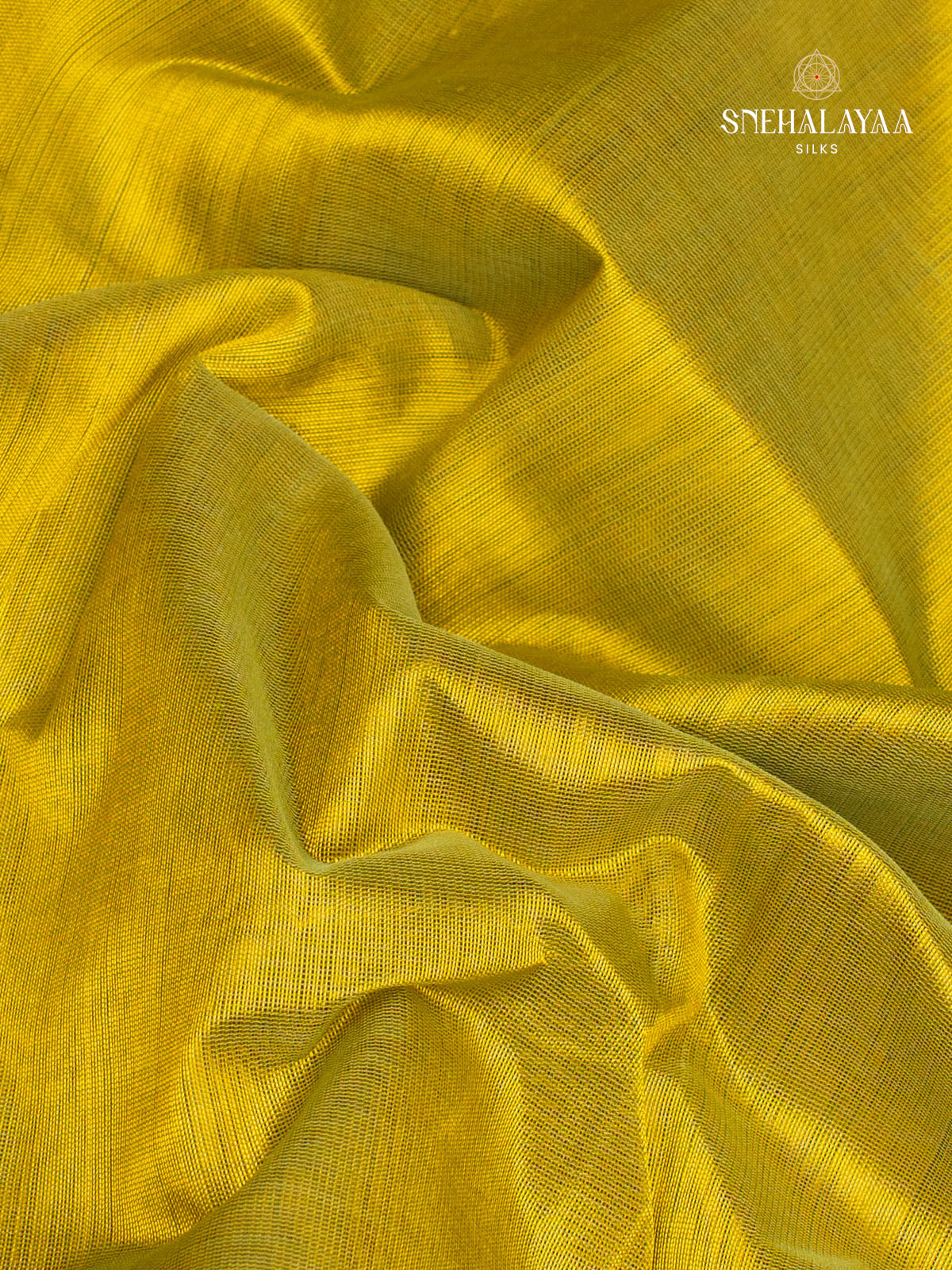 Yellow Silk Kanchi Cotton Saree