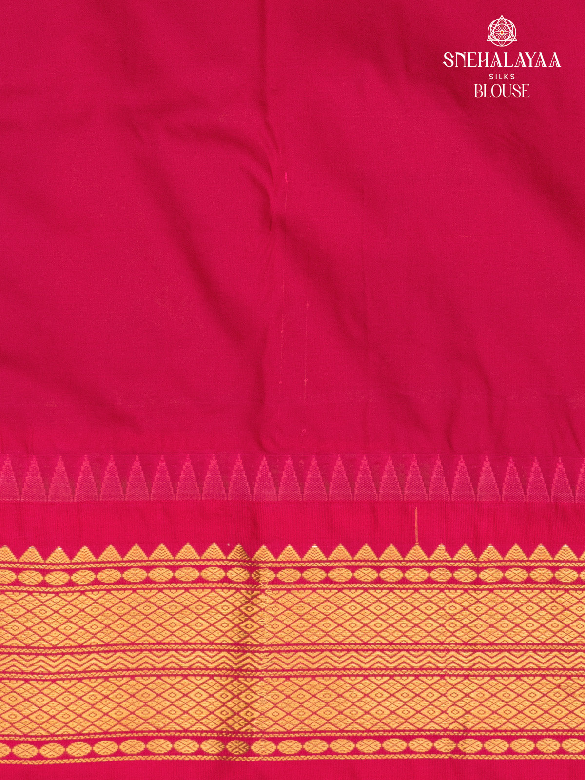 Teal Blue Gadwal Silk Saree