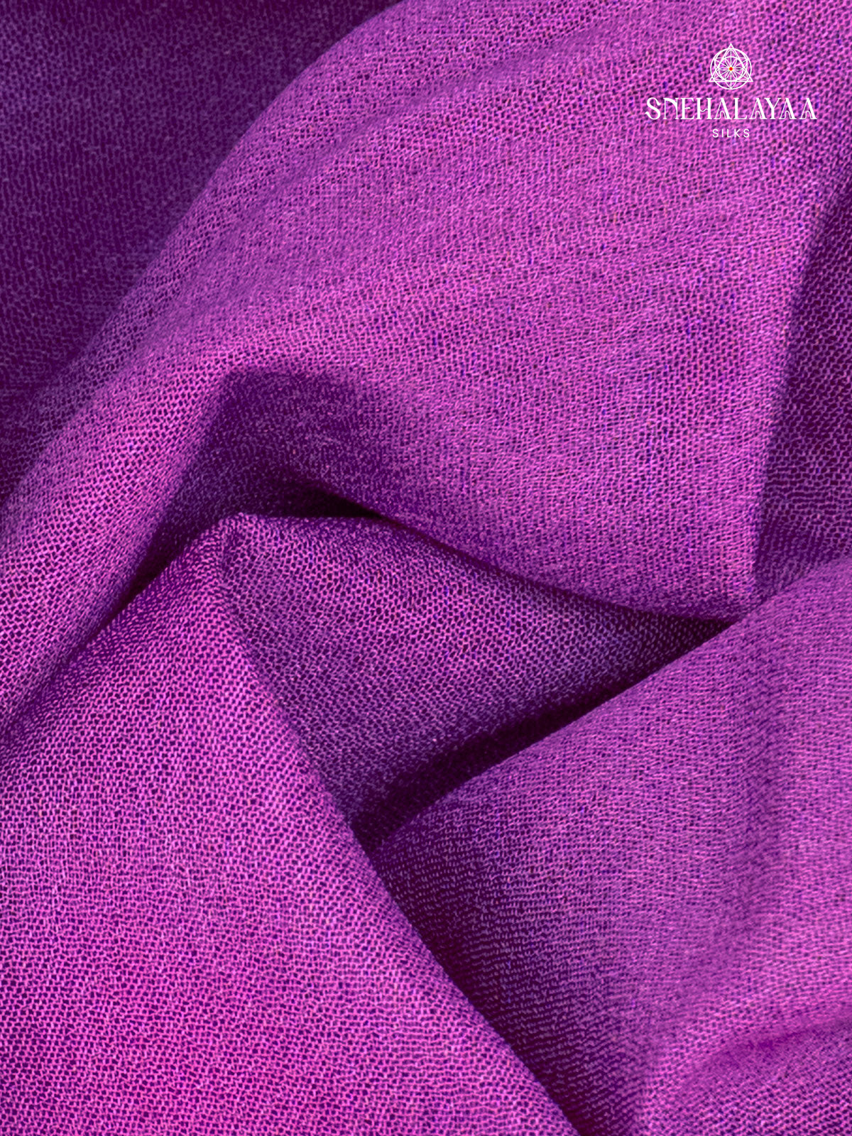 Lavender Mysore Silk Saree
