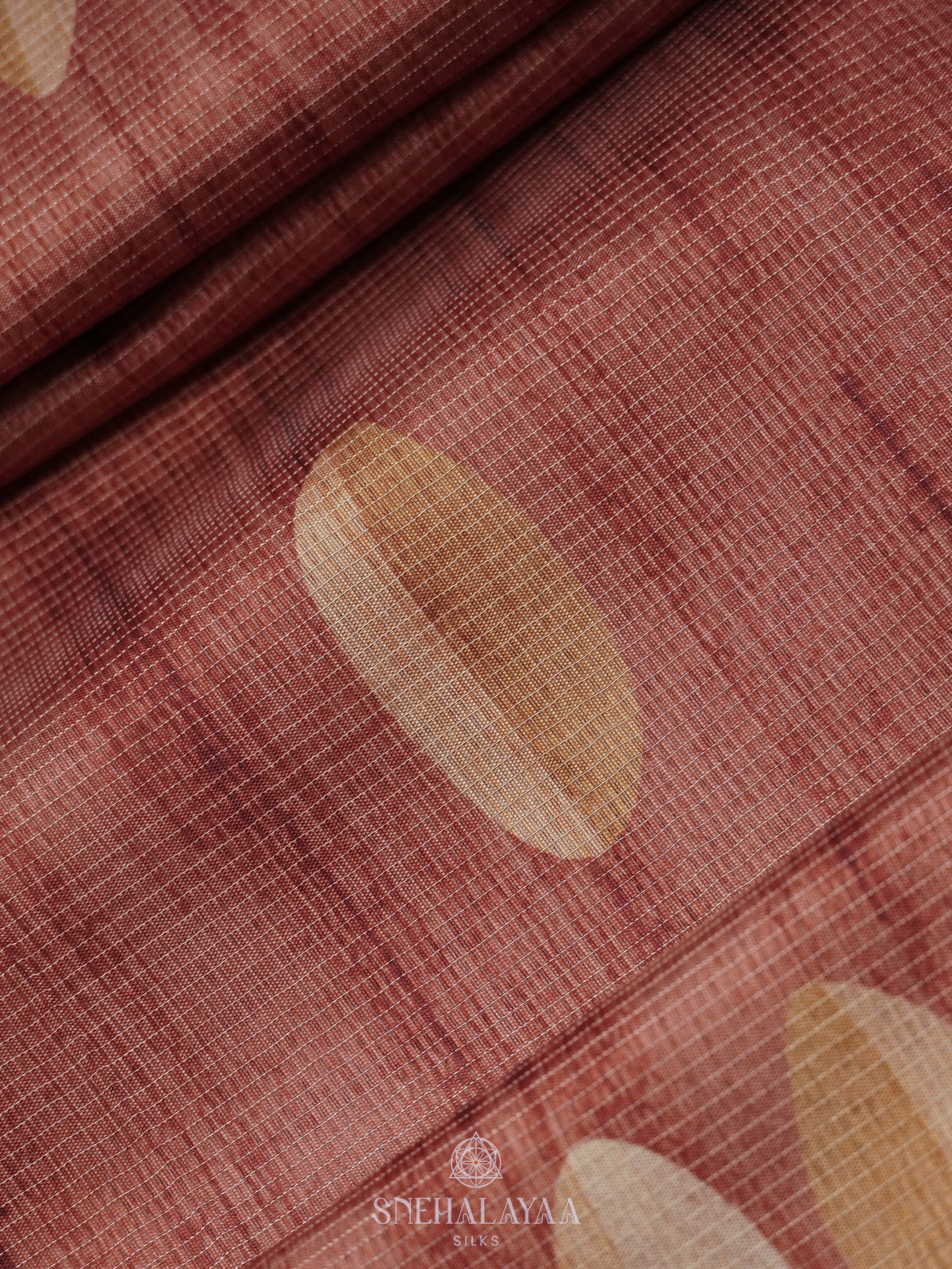 Brown Tussar Saree