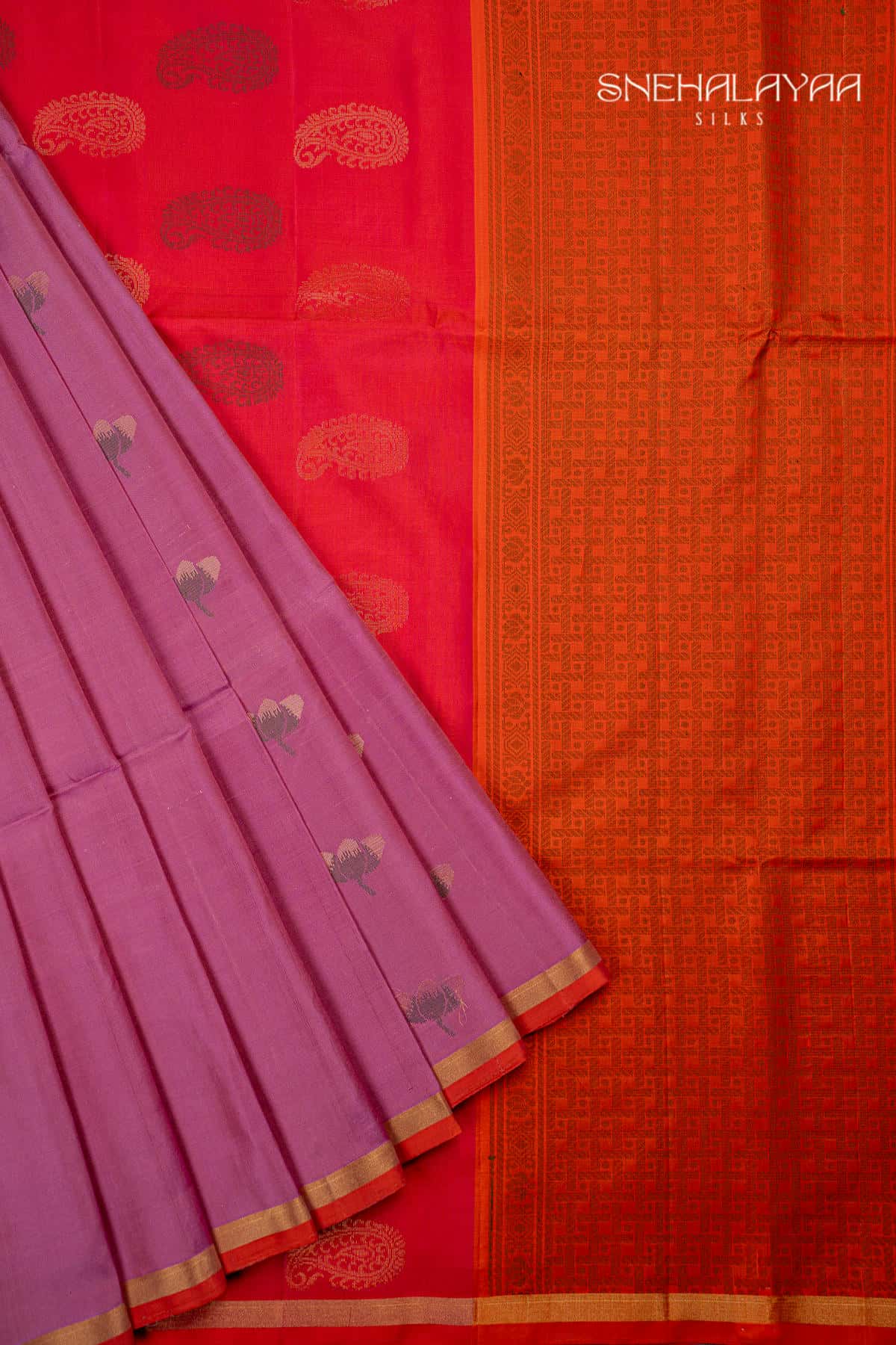 Pink Soft Silk Saree