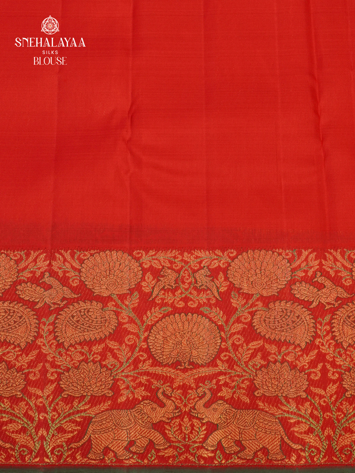 Red Kanjivaram Silk Saree