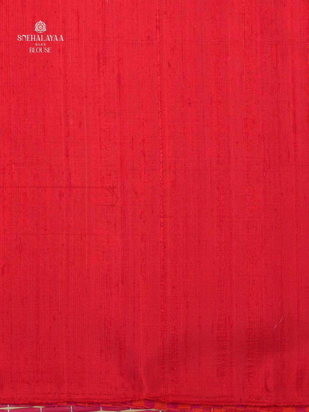 Orange Borderless Kanjivaram Soft Silk Saree