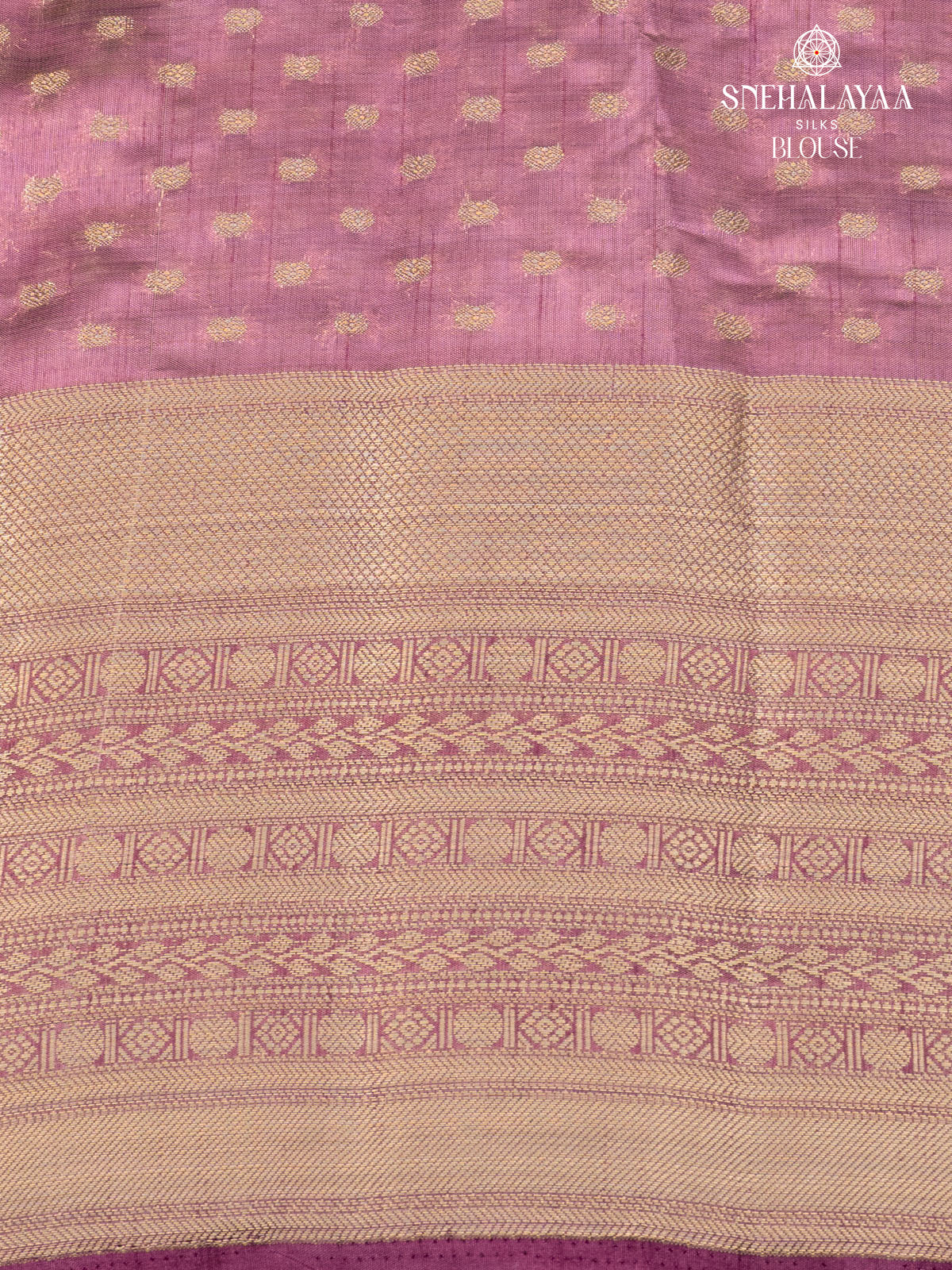 Plum Raw Silk Saree