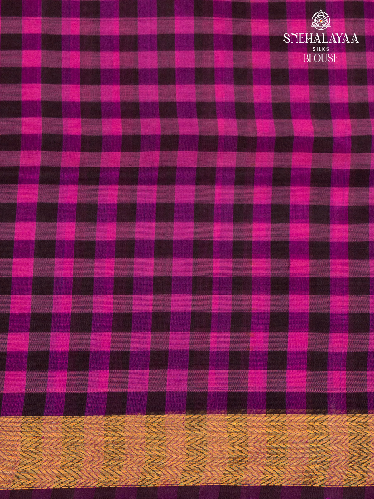 Pink Kanchi Silk Cotton Saree