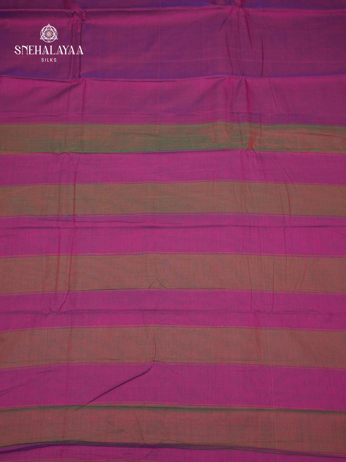 Magenta Narayanpet Cotton Saree