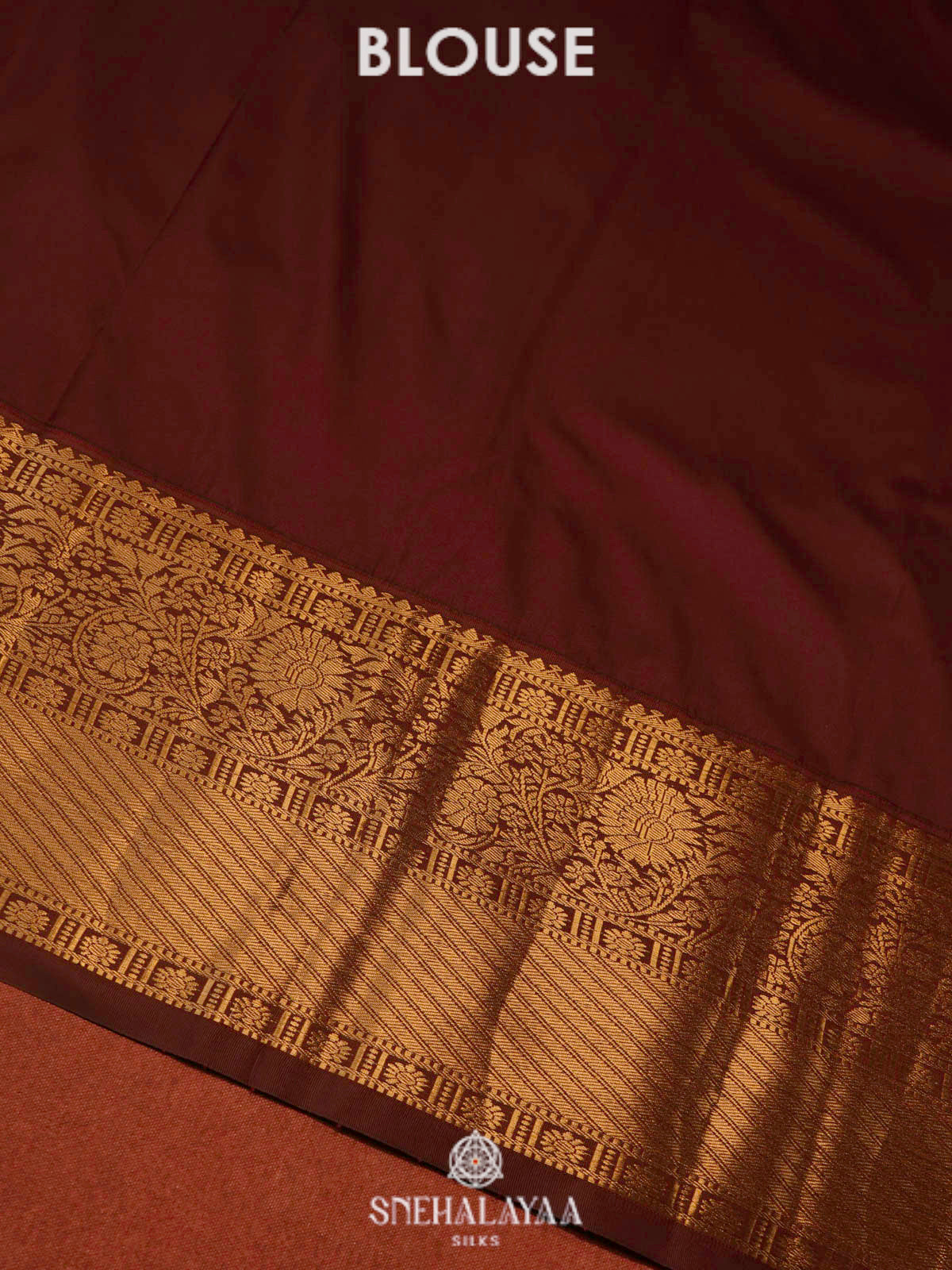 Orange Art Silk Saree