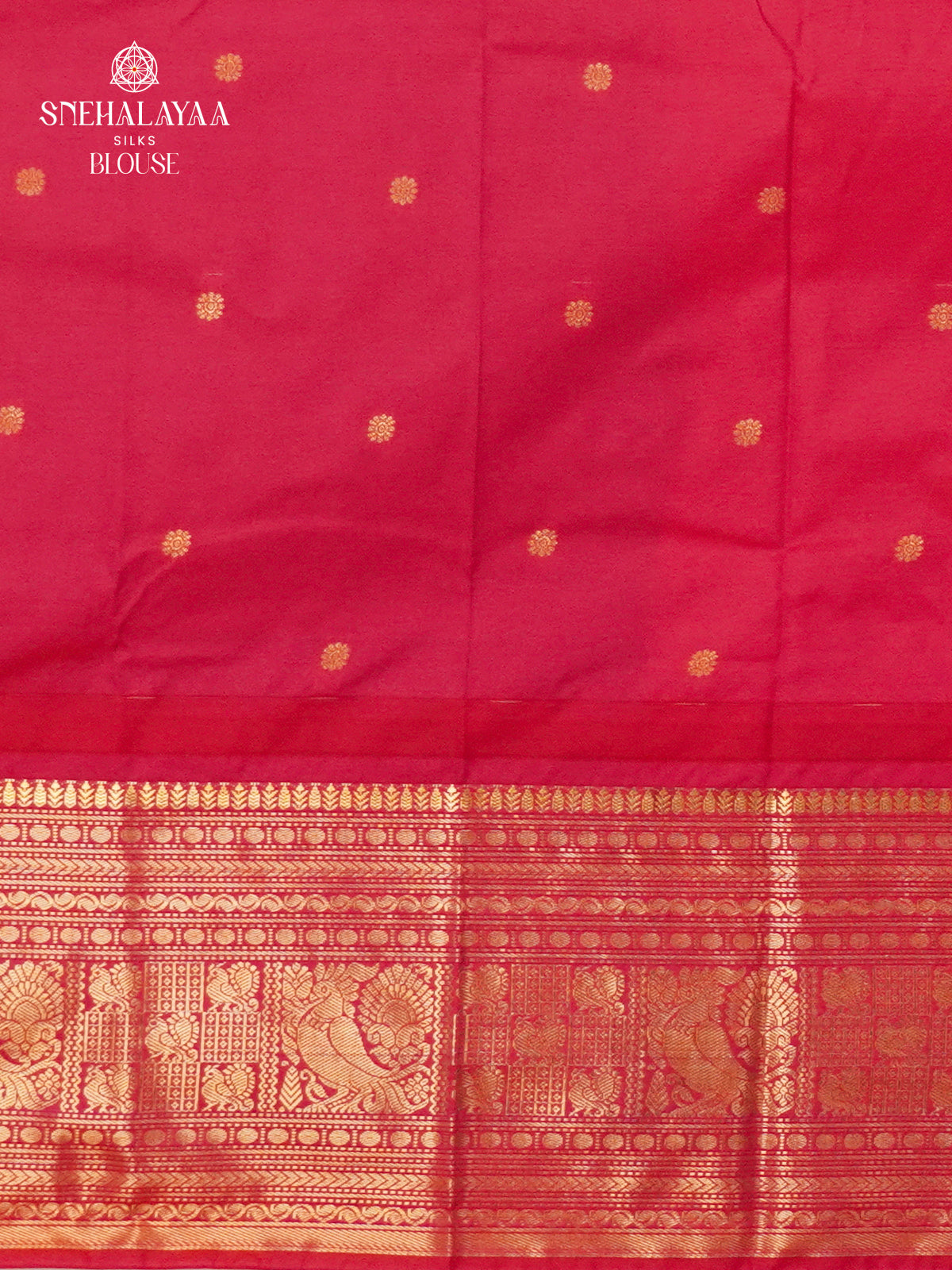 Green Gadwal Silk Saree