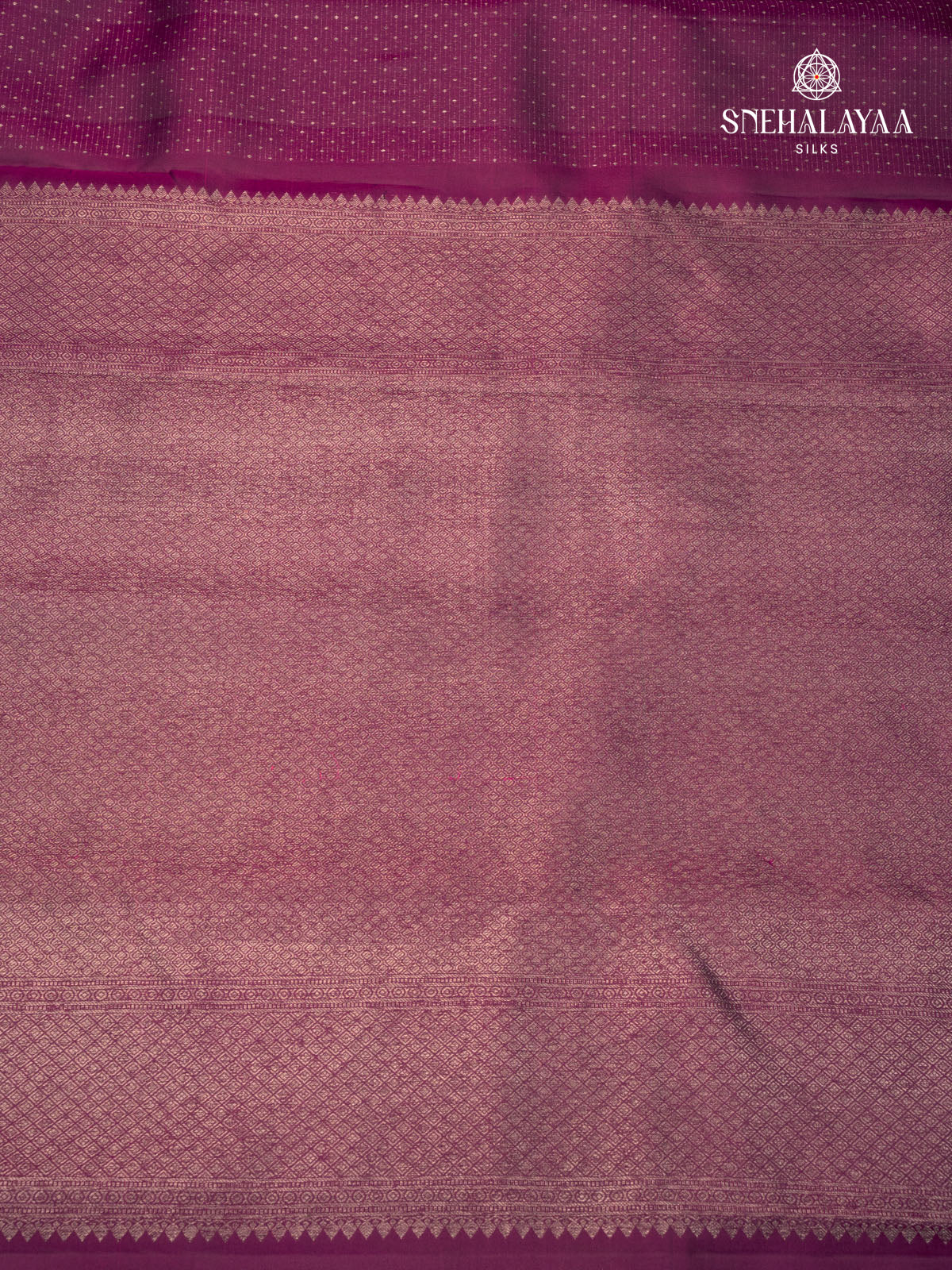 Purple Kanjivaram Silk Saree