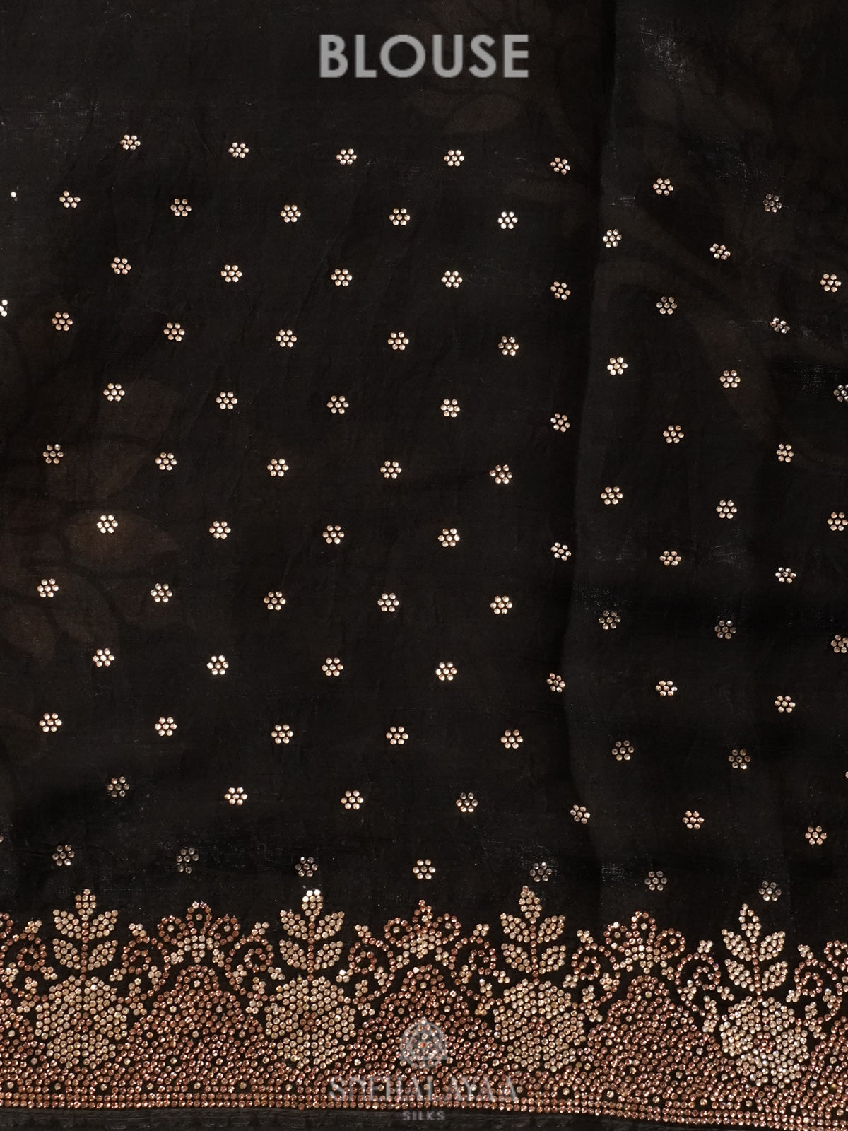 Black Designer Saree