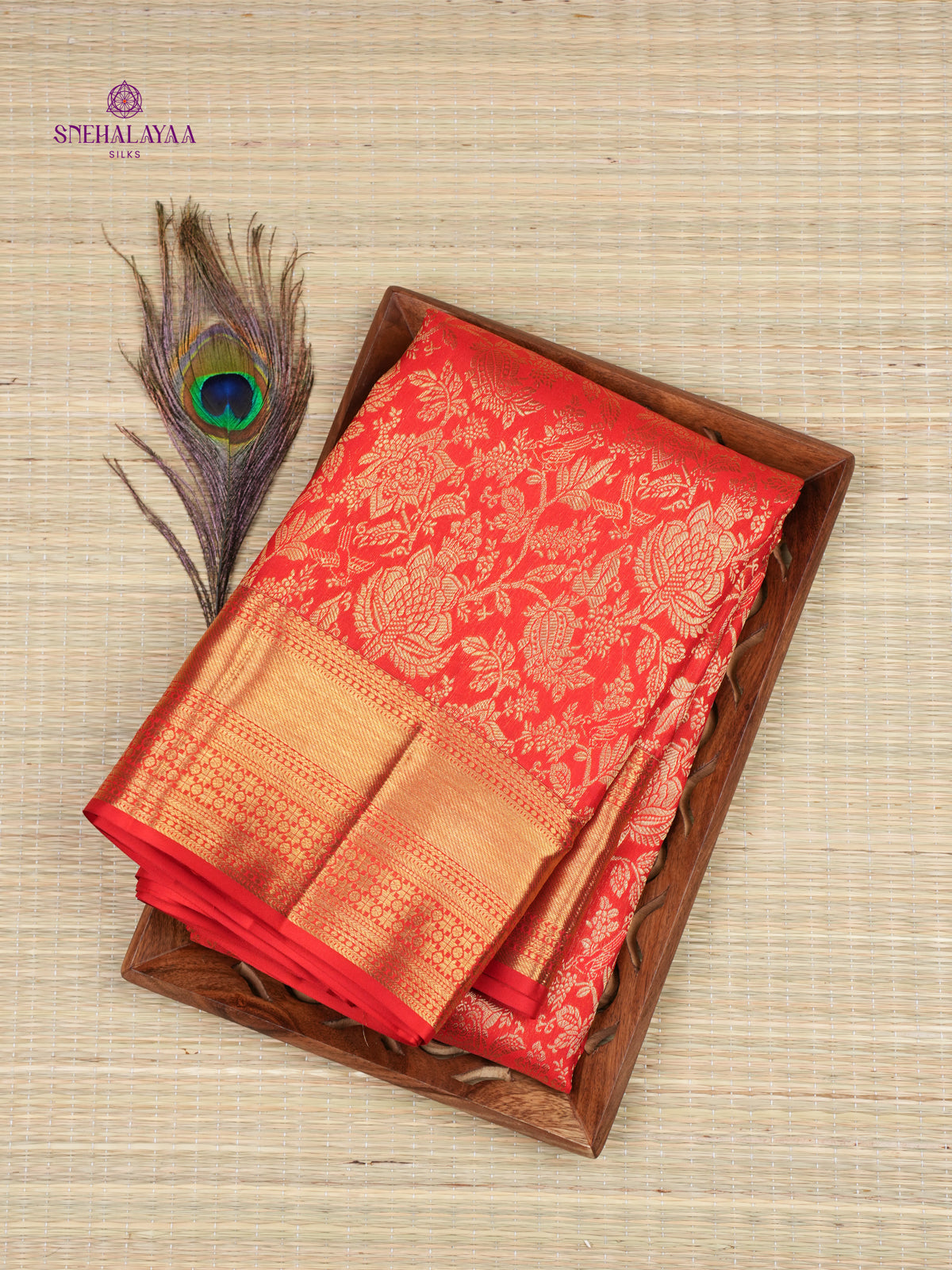 Red Kanjivaram Silk Saree