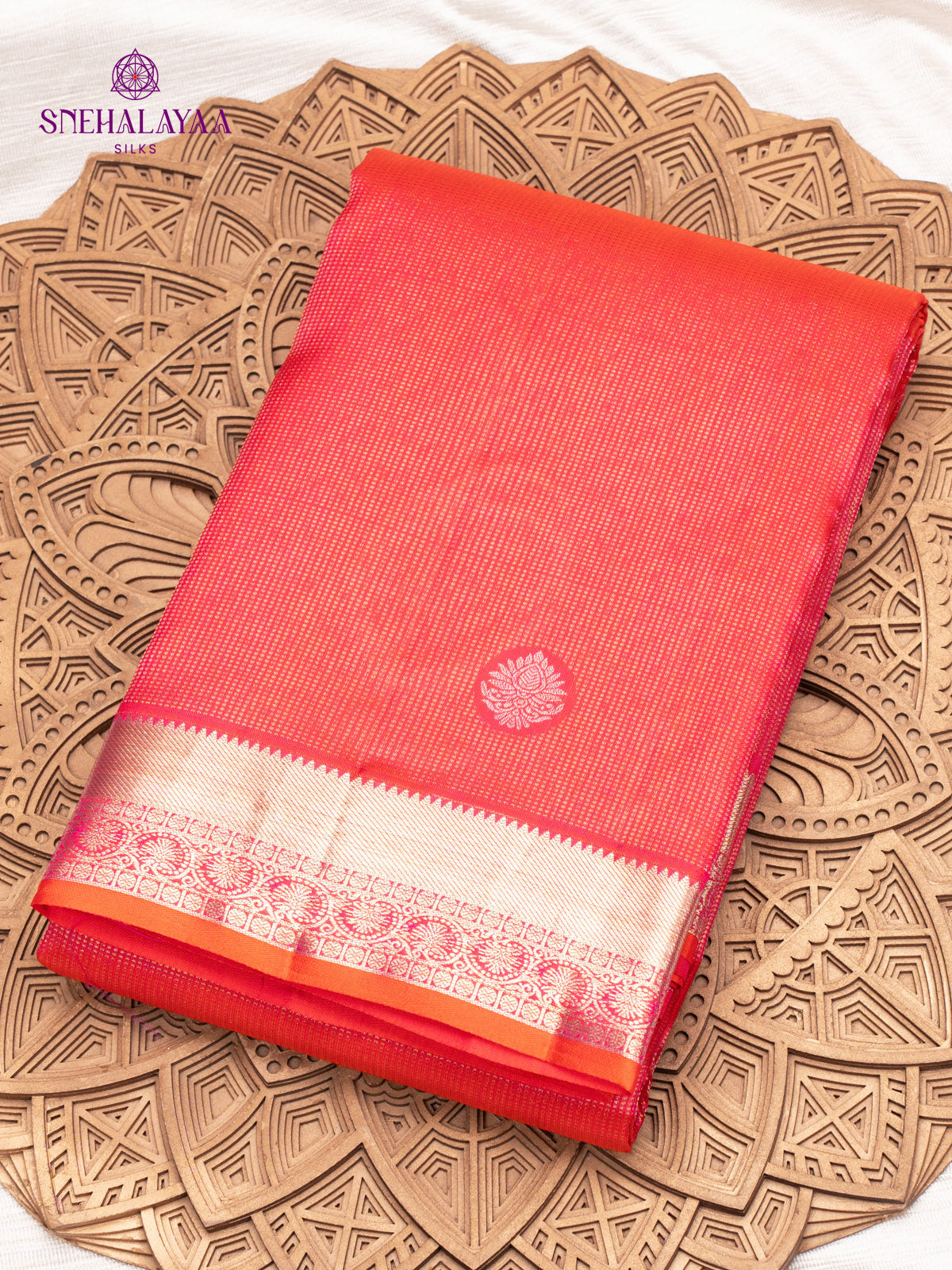 Rani Pink Kanjivaram Silk Saree