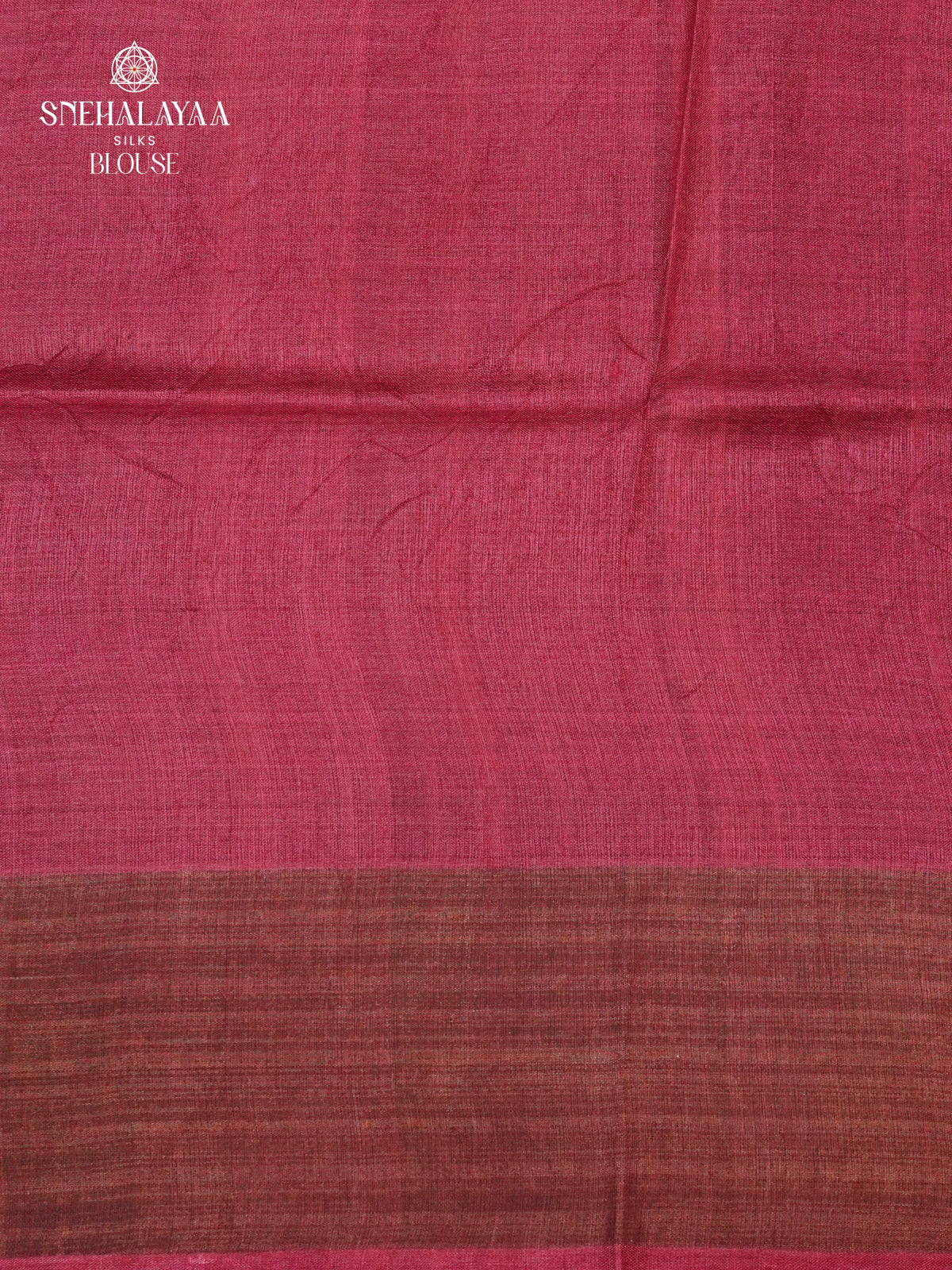 Pink Tussar Saree