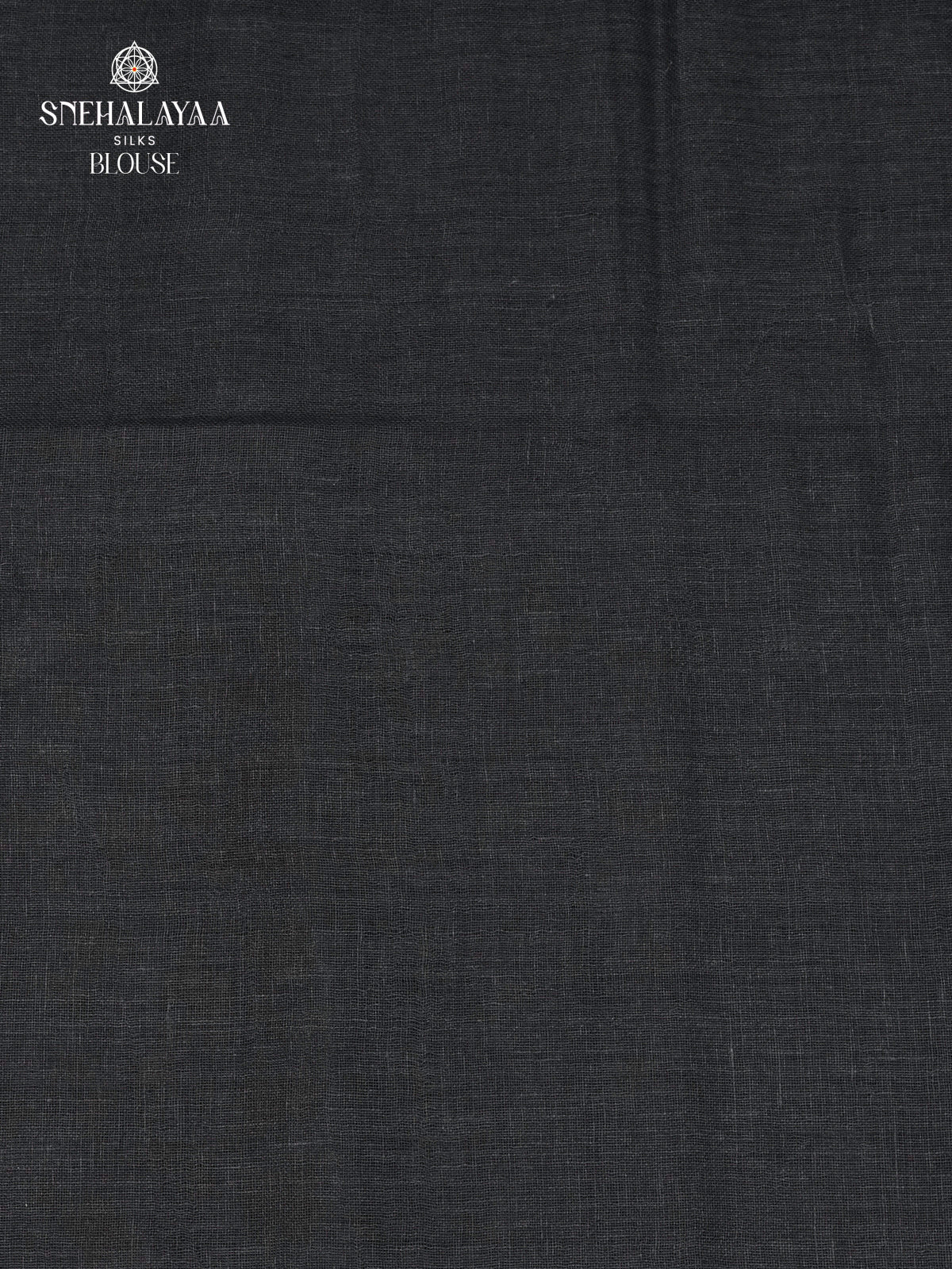 Navy Blue Linen Saree