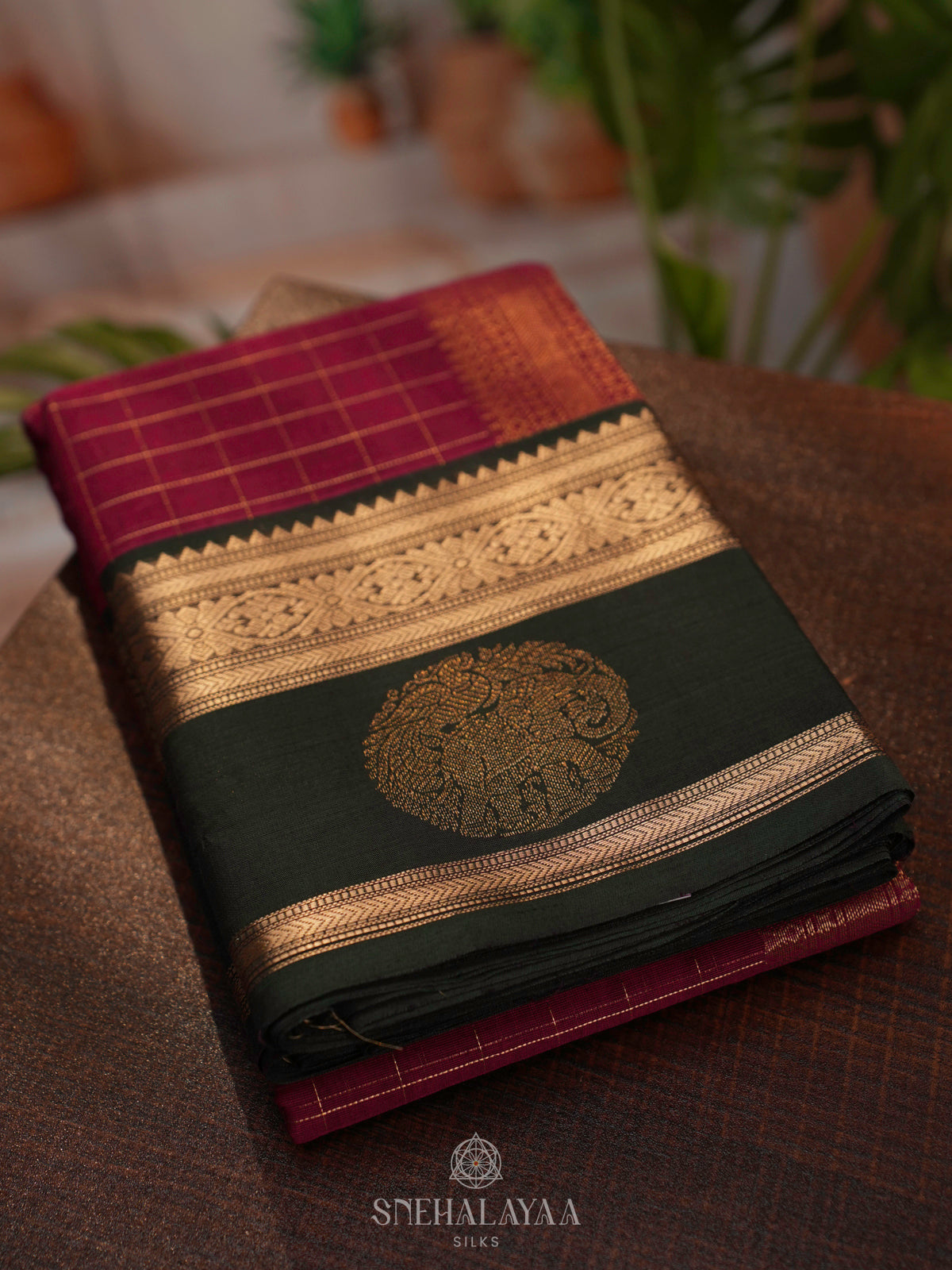 Pink Kanchi Cotton Saree