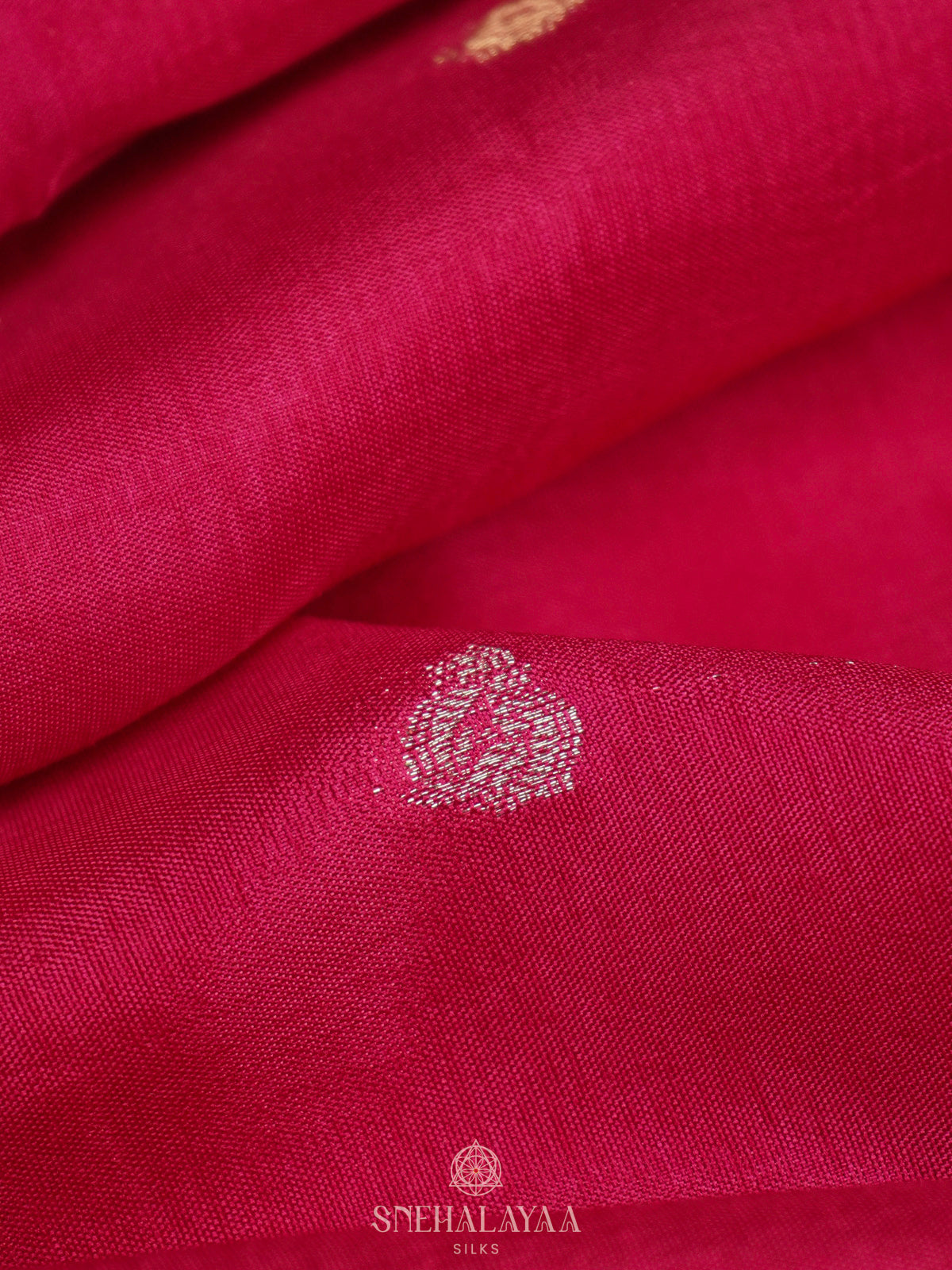 Pink Banaras Silk Saree