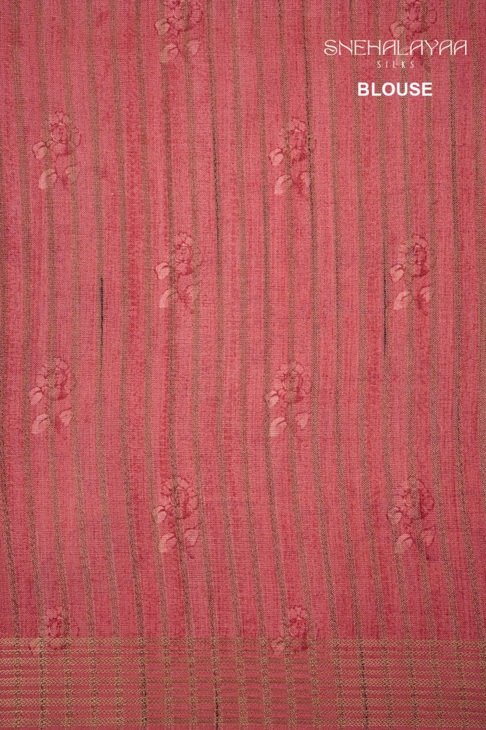 Beige Semi Tussar Saree