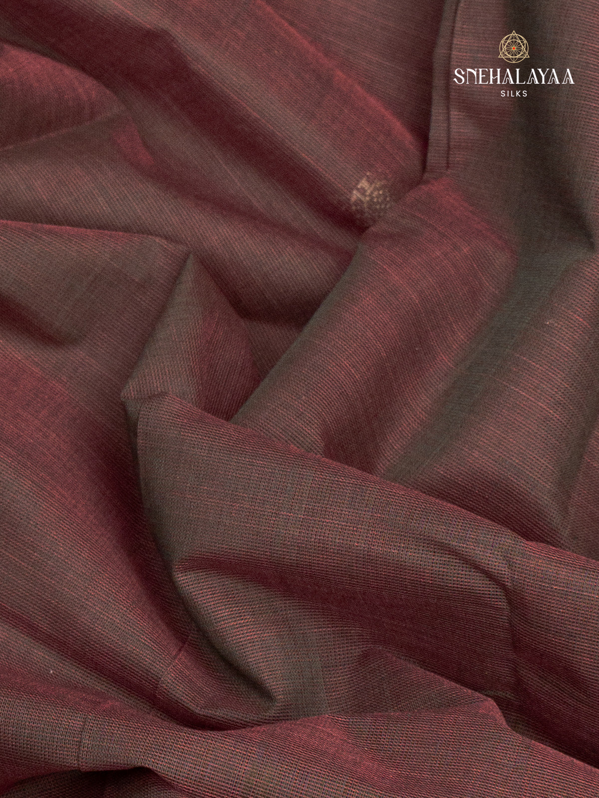 Brown Kanchi Cotton Saree