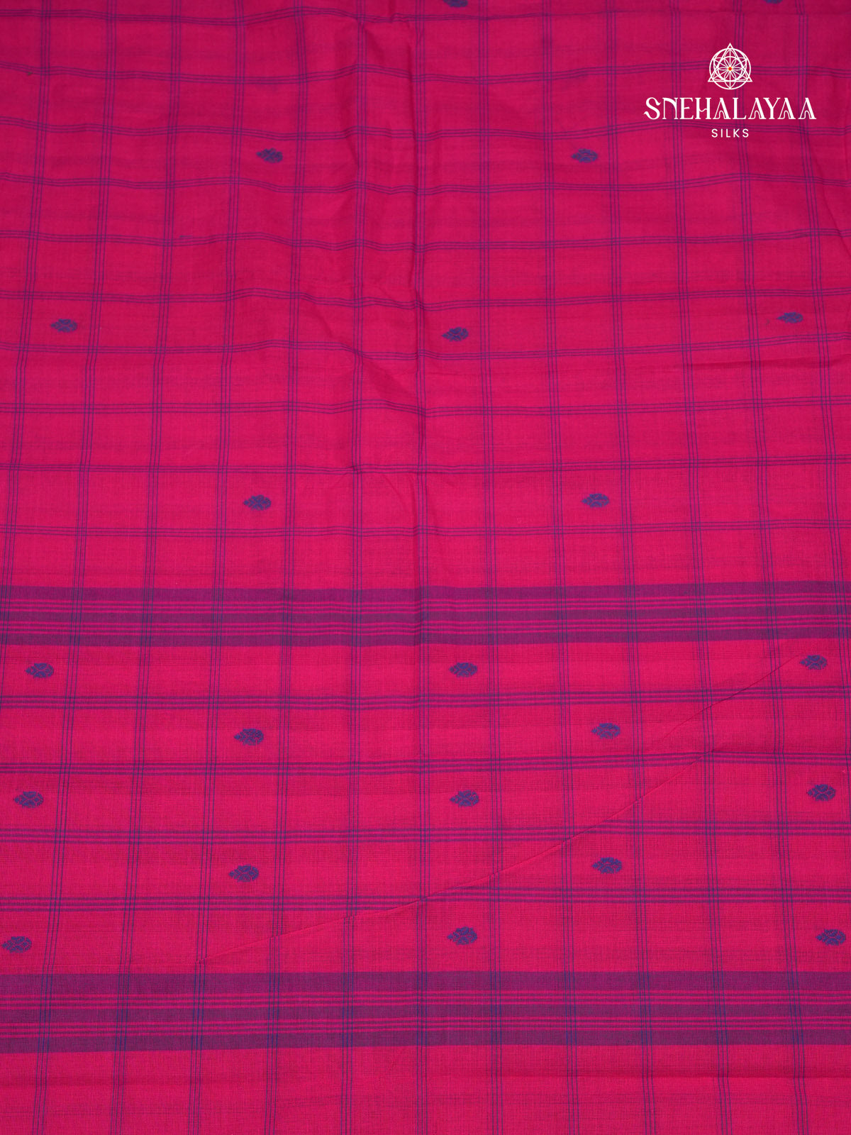 Rani Pink Kanchi Cotton Saree