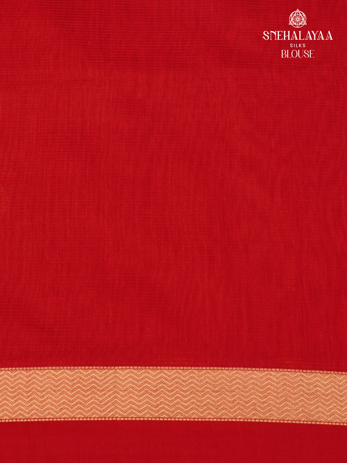 Red Maheshwari Silk Cotton Saree