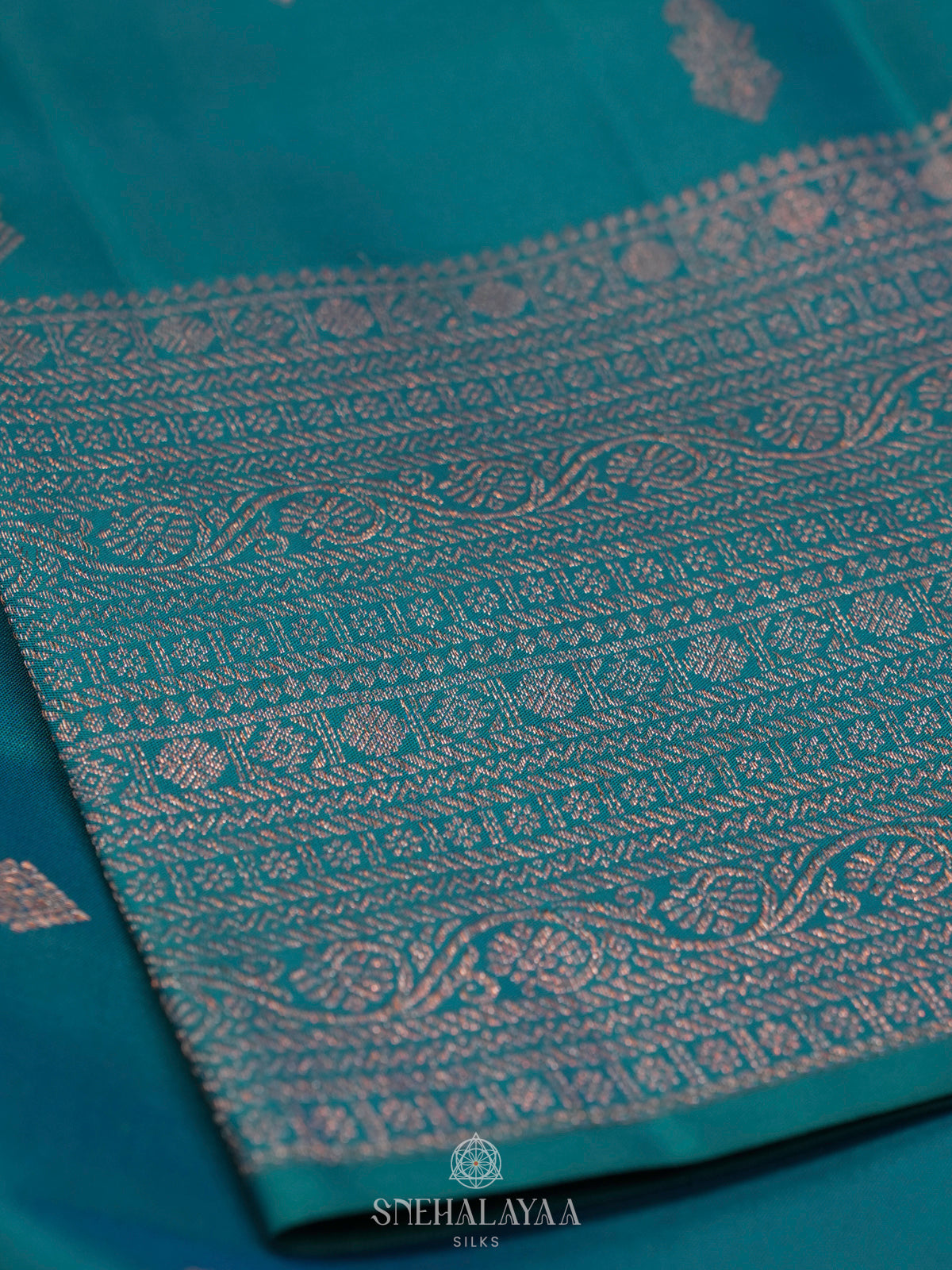 Blue Kanjivaram Silk Saree