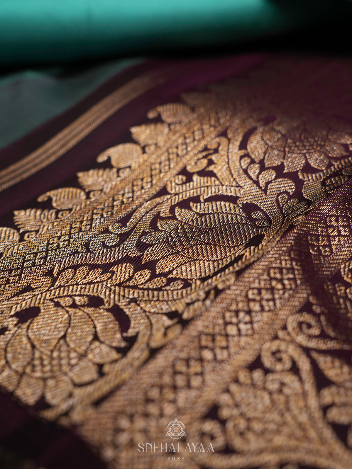 Blue Kanjivaram Silk Saree