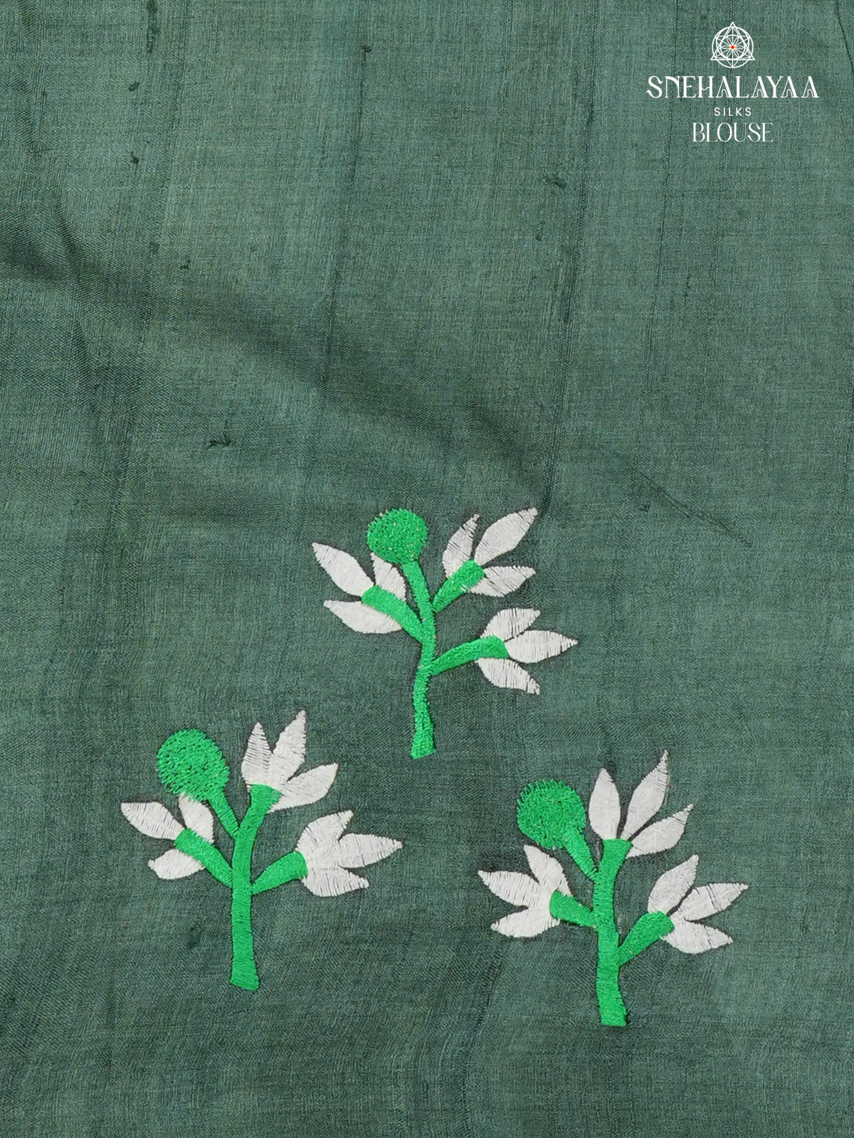 Grey Tusaar Silk Saree