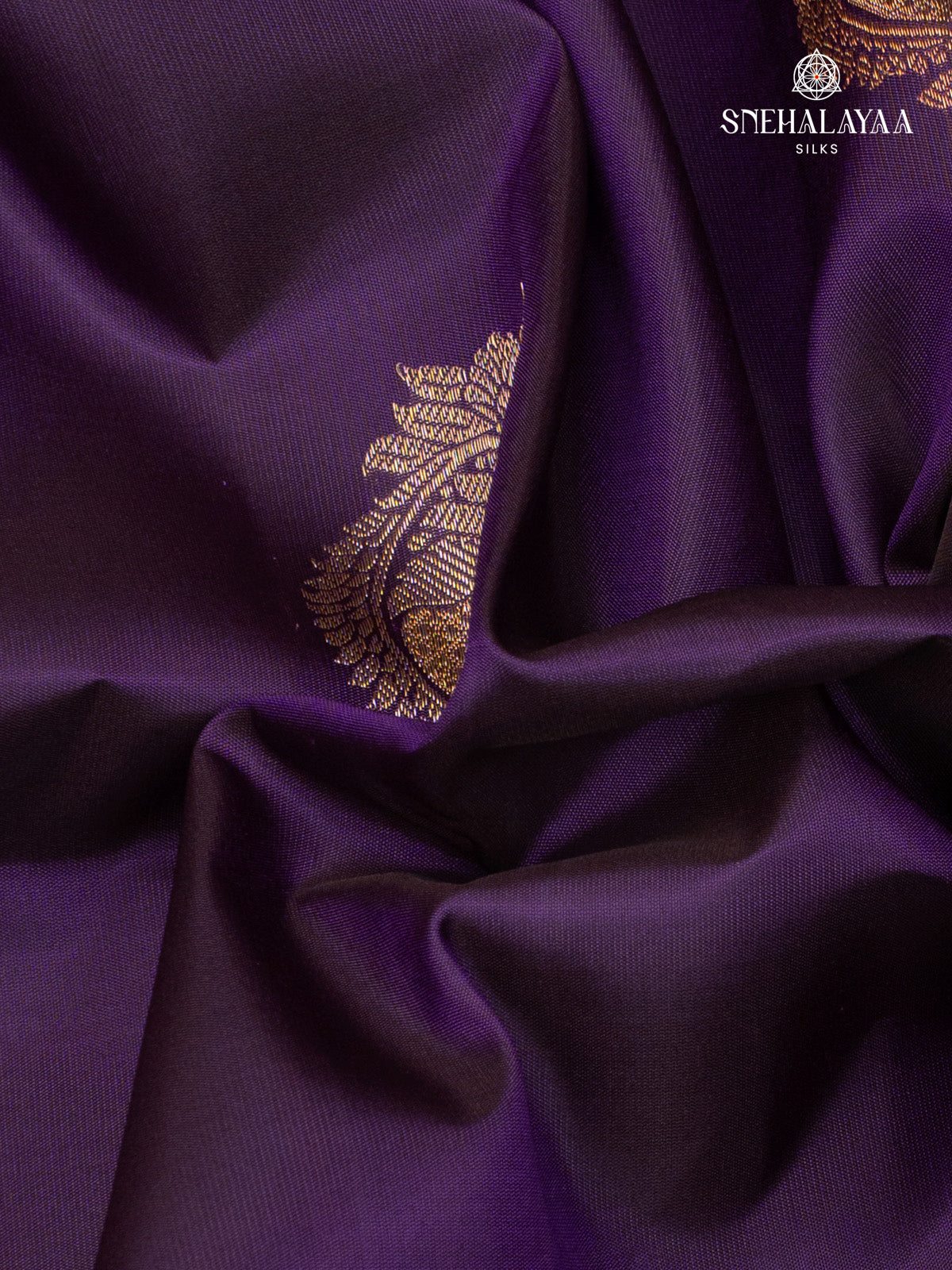 Purple Kanjivaram Silk Saree