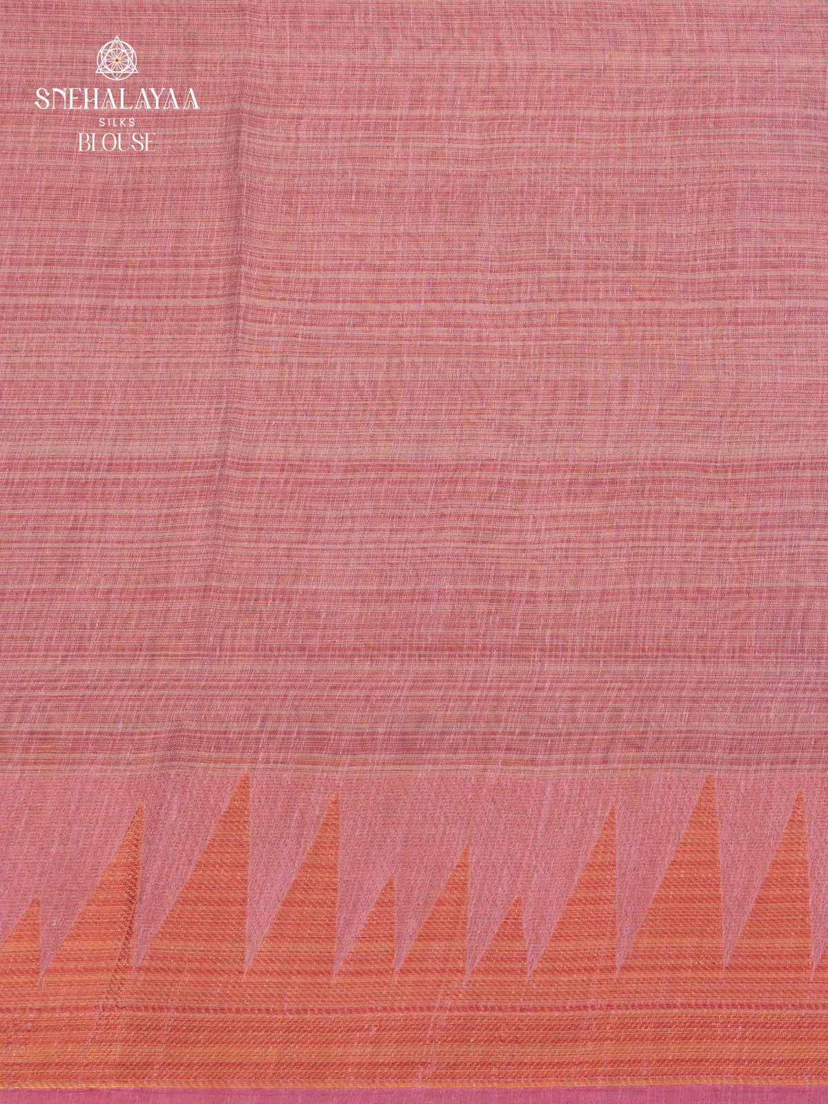 Purple Linen Tissue Saree