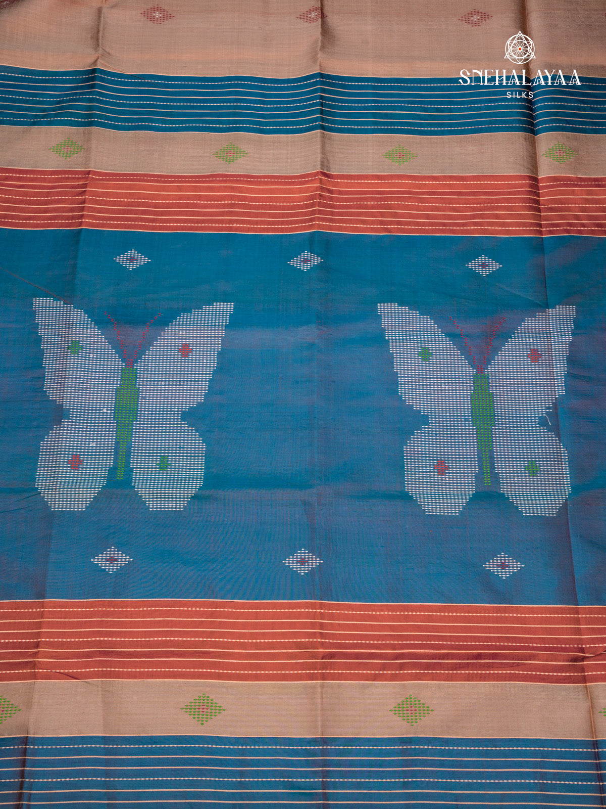 Sandal Katan Silk Saree