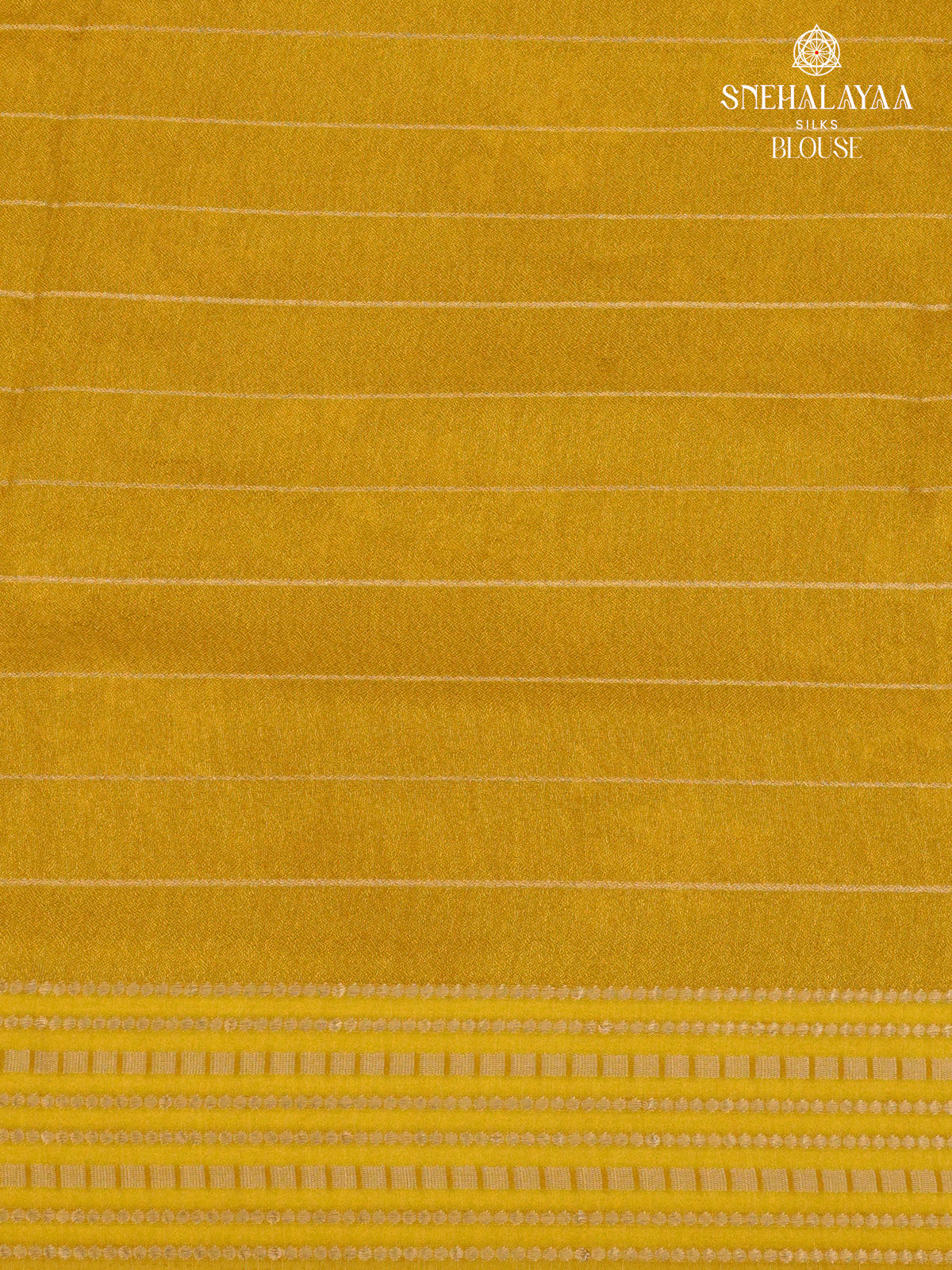 Mustard Yellow Dola Silk Saree