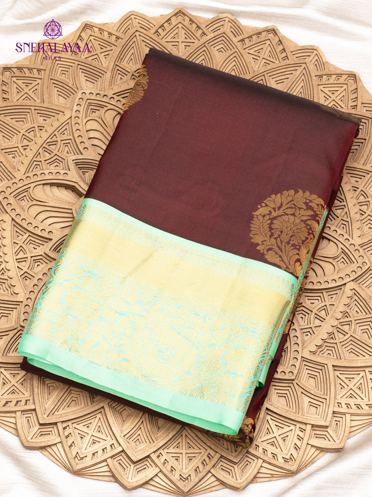 Maroon Kanjivaram Silk Saree