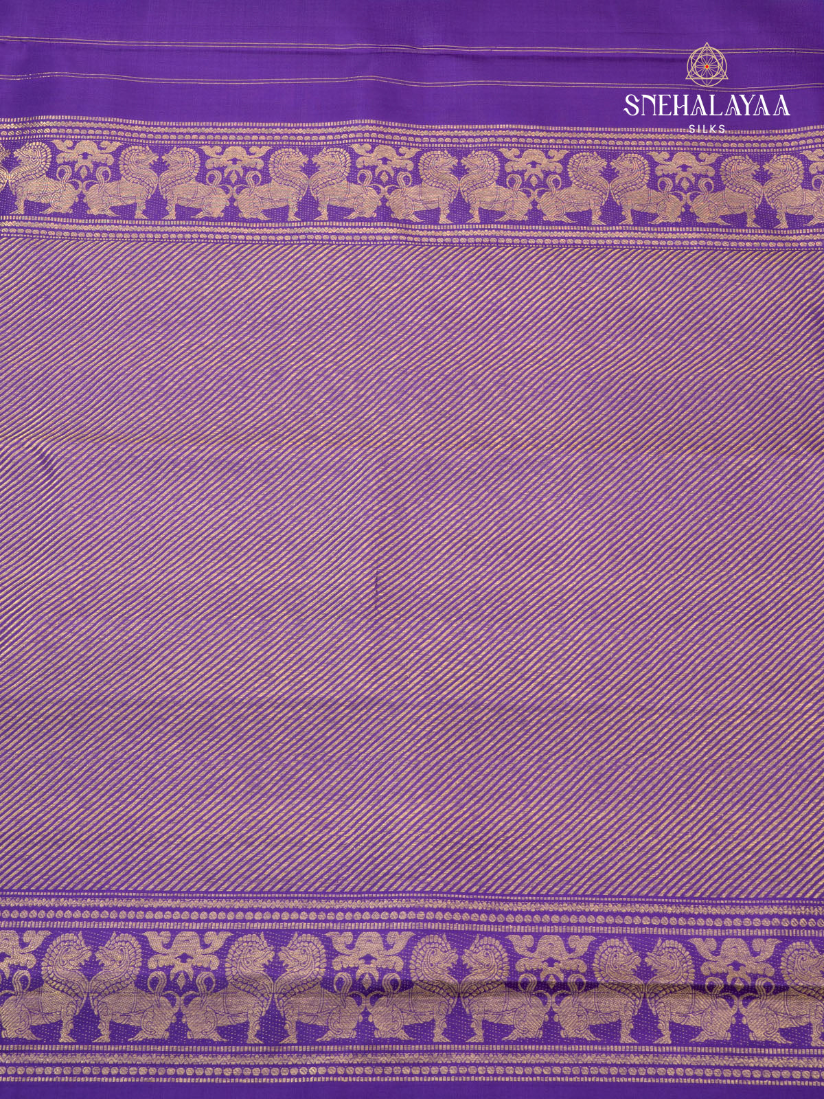 Blue Kanjivaram Silk Saree