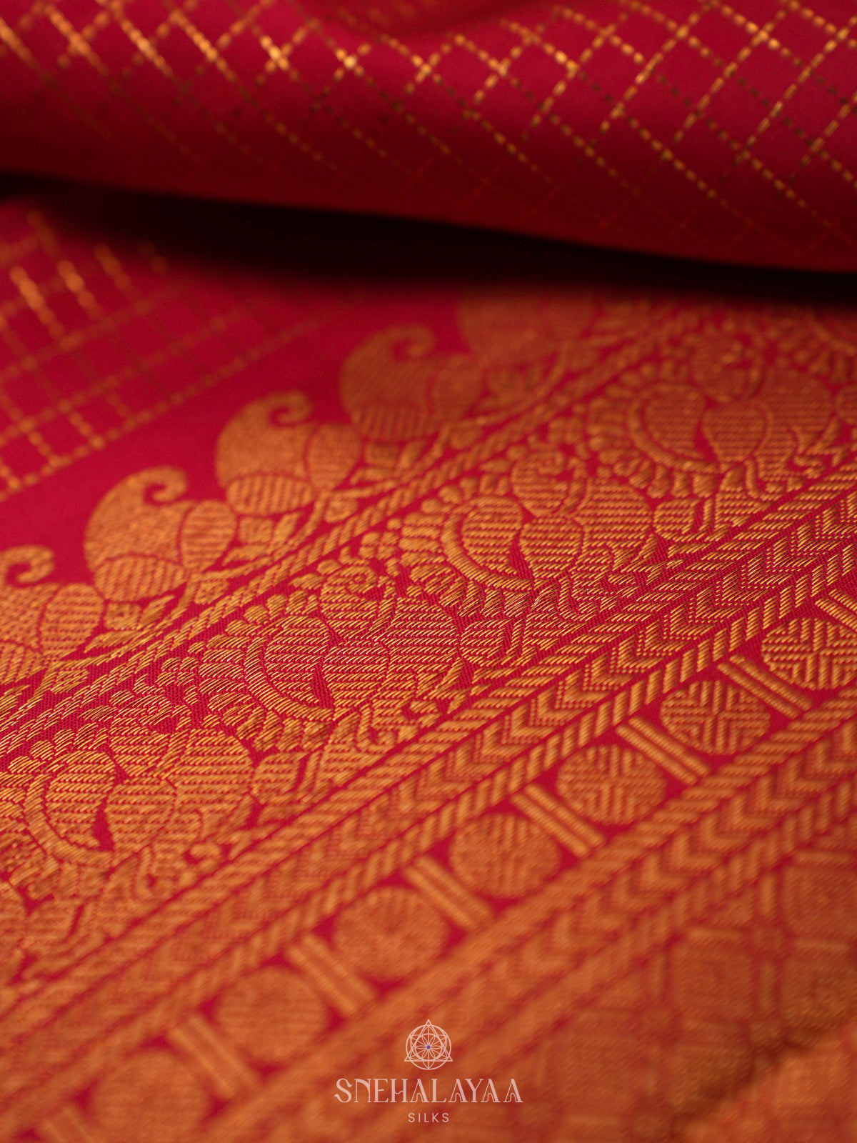 Pink Kanjivaram Silk Saree