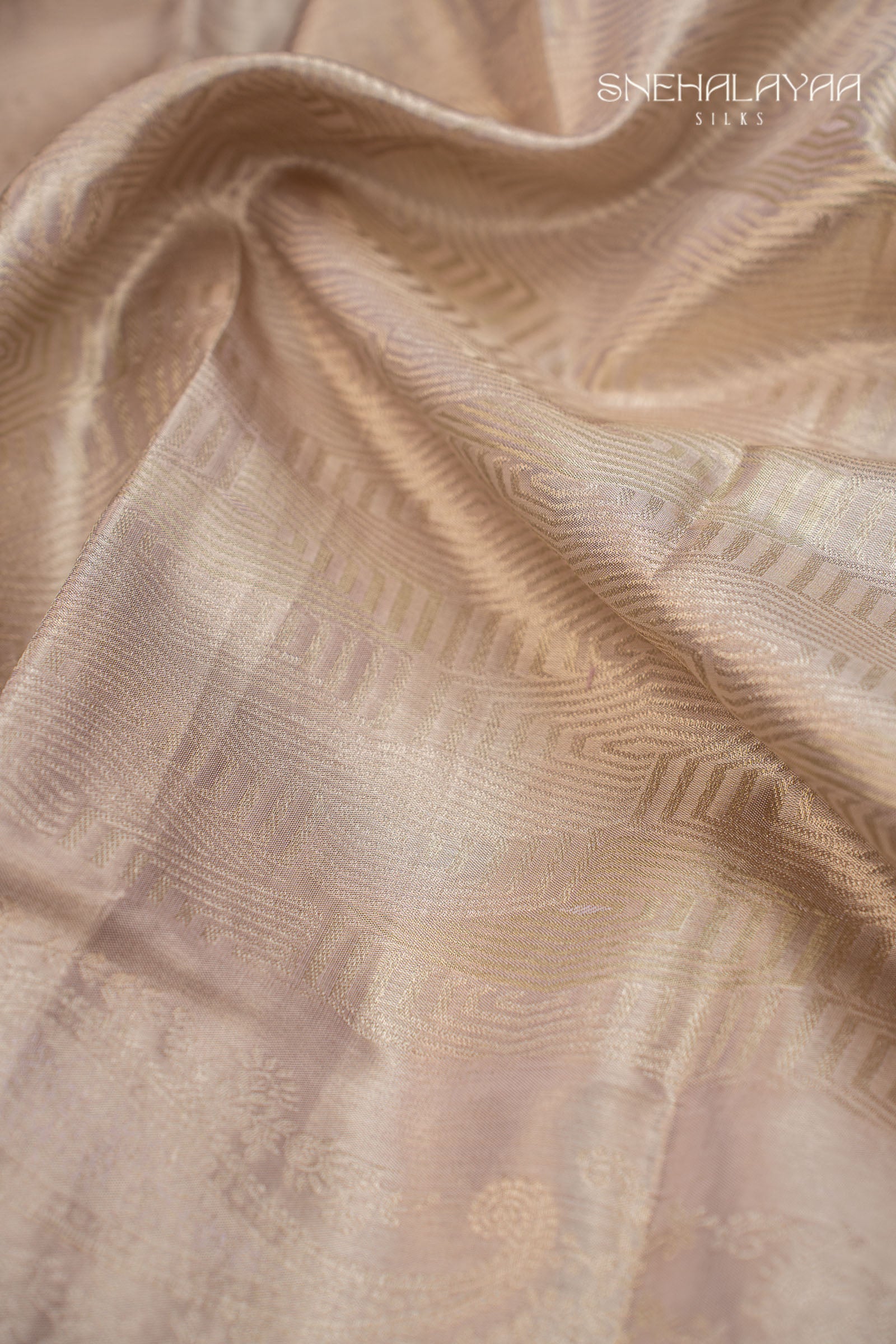 Silver Kancheevaram Silk Saree