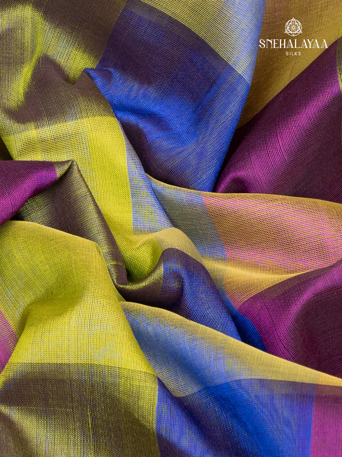 Multi Colour Kanchi Silk Cotton Saree