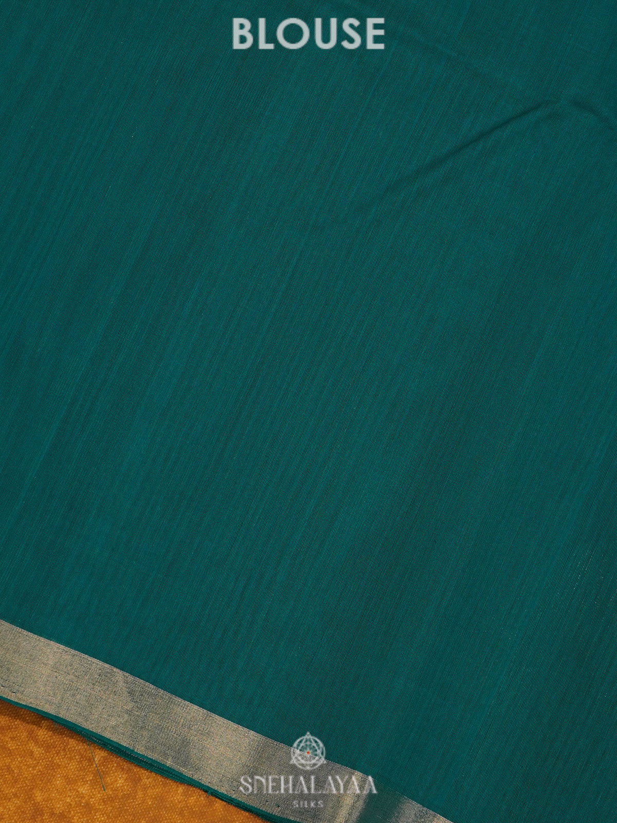 Blue Kora Silk Cotton Saree