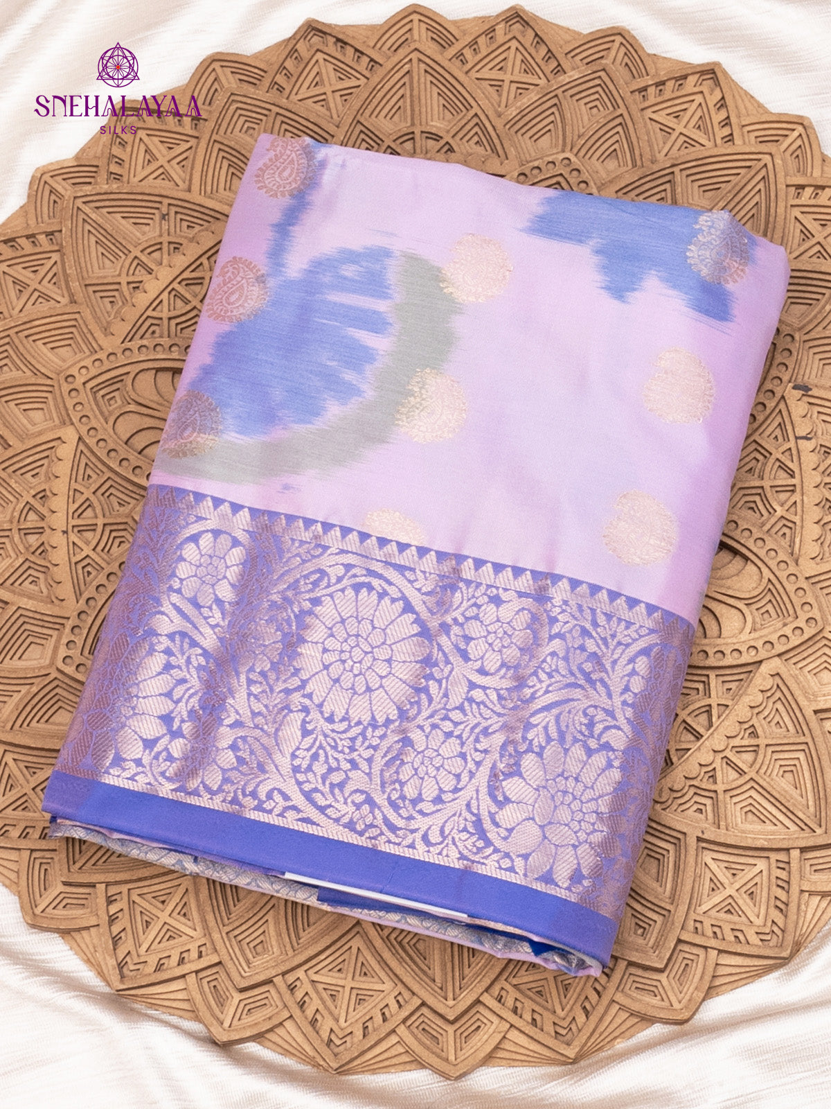 Lilac Soft Silk Saree