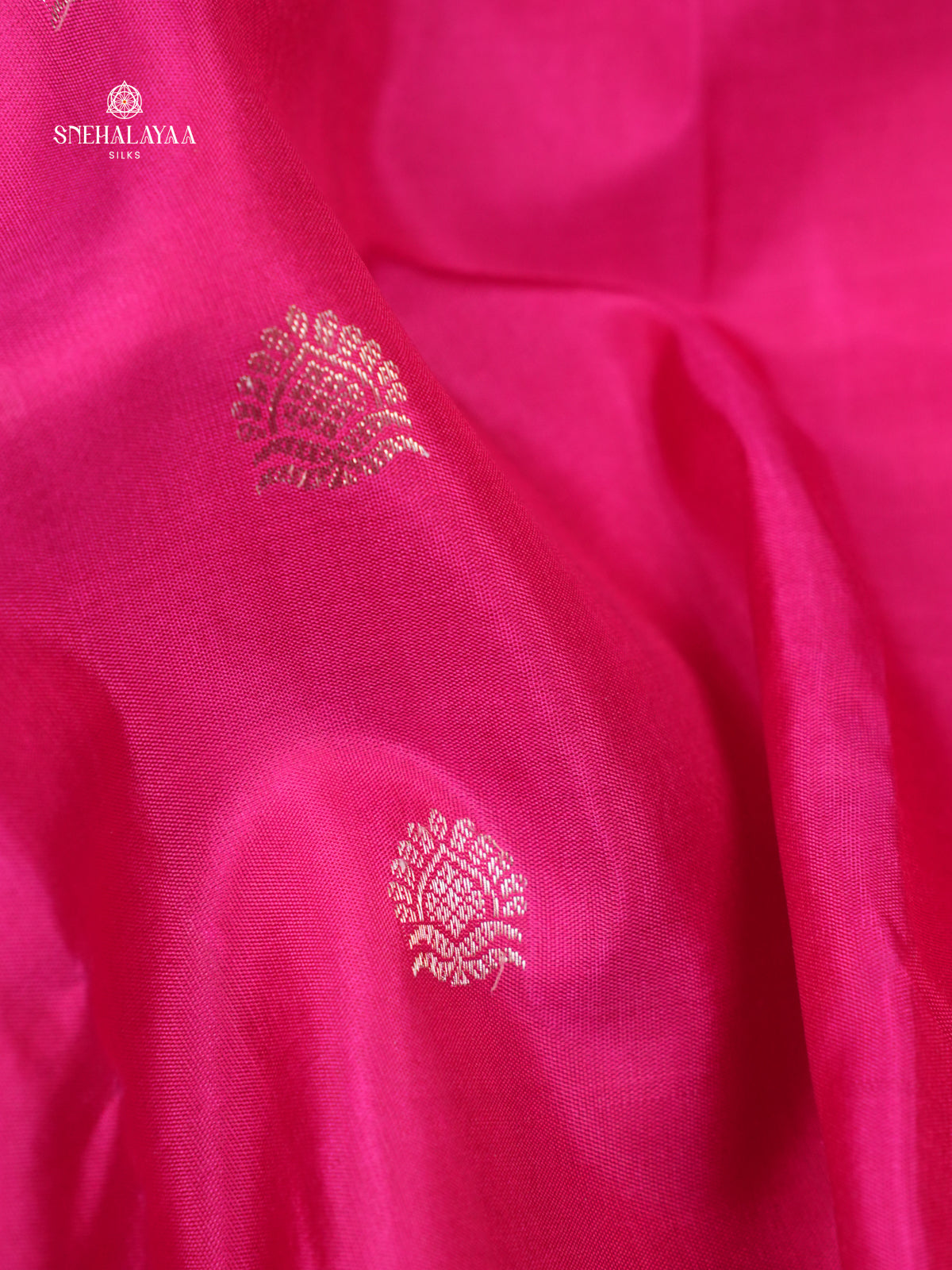 Rani Pink Kanjivaram Silk Saree