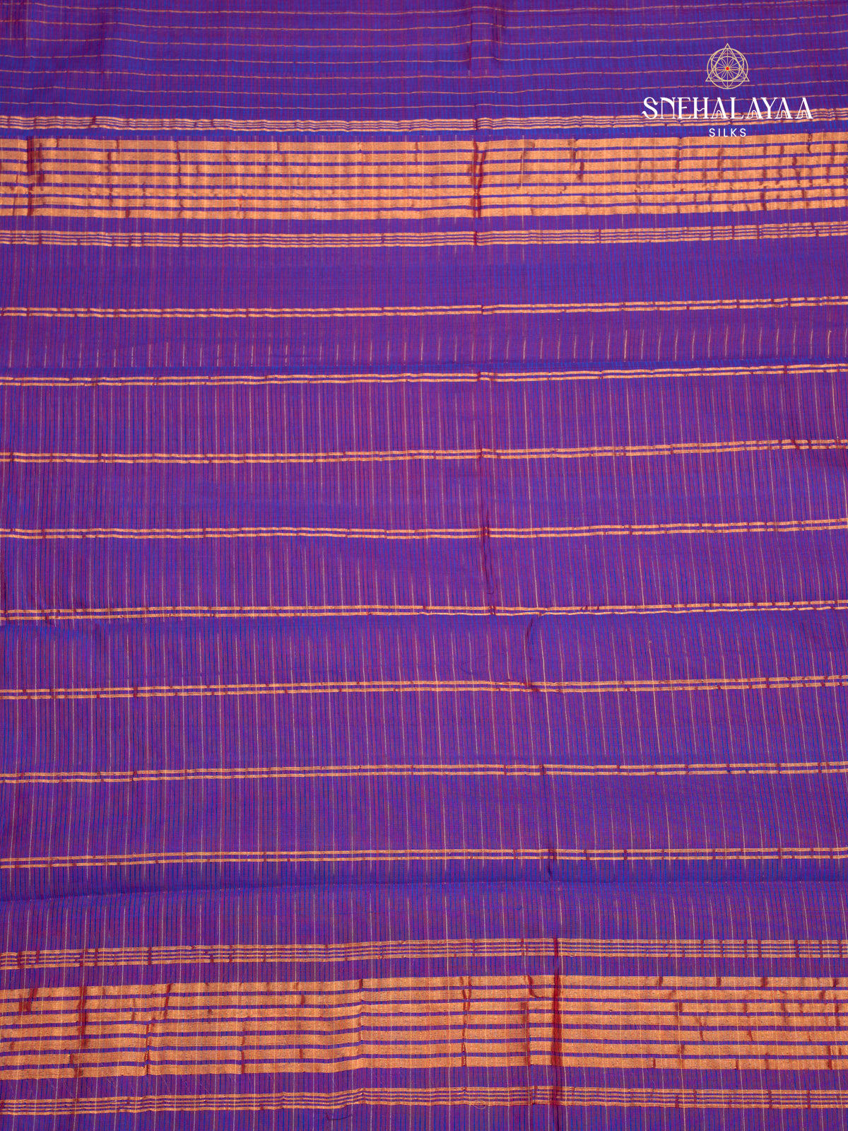 Navy Blue Mangalagiri Silk Cotton Saree