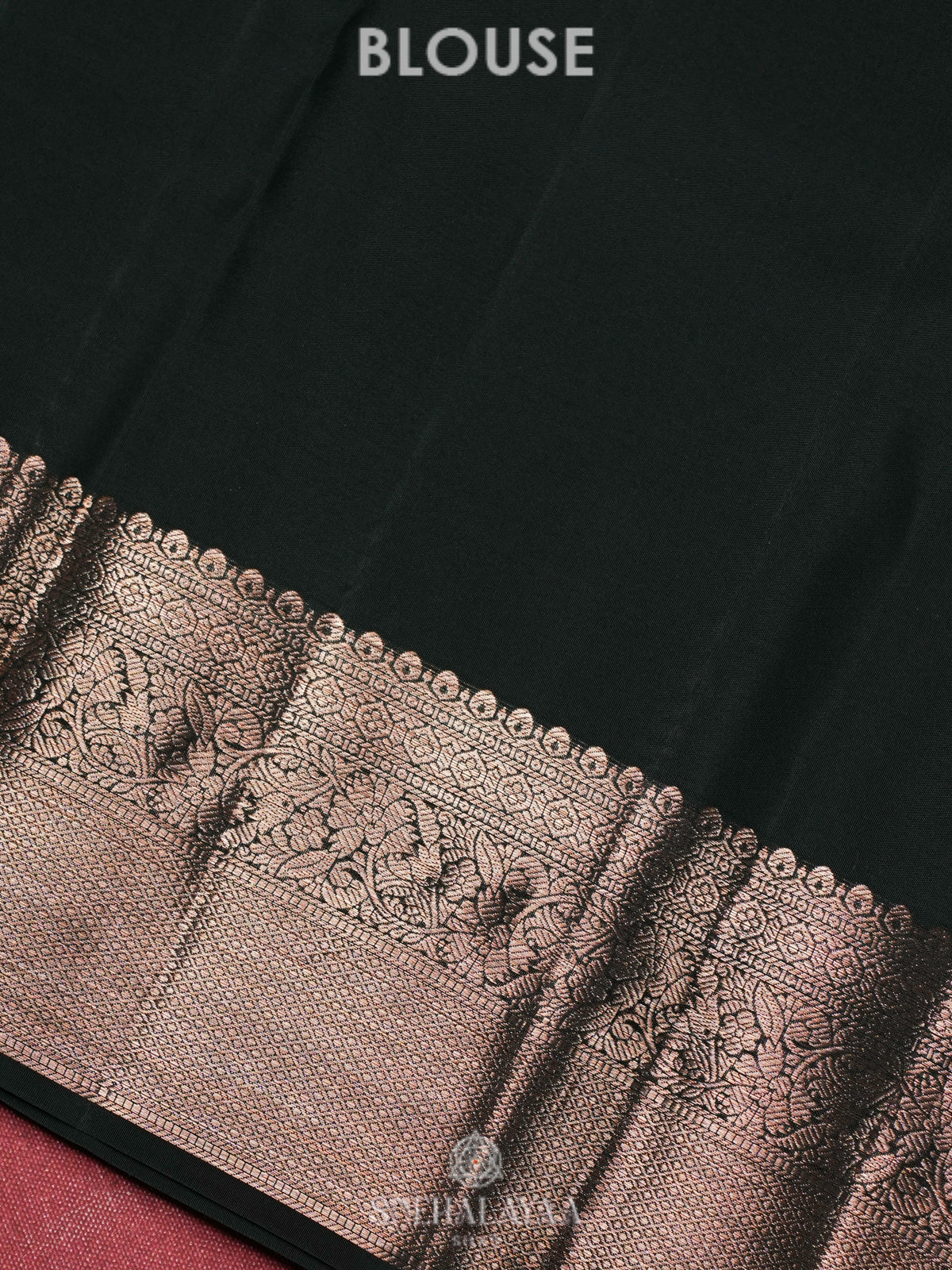 Orange Kanjivaram Silk Saree