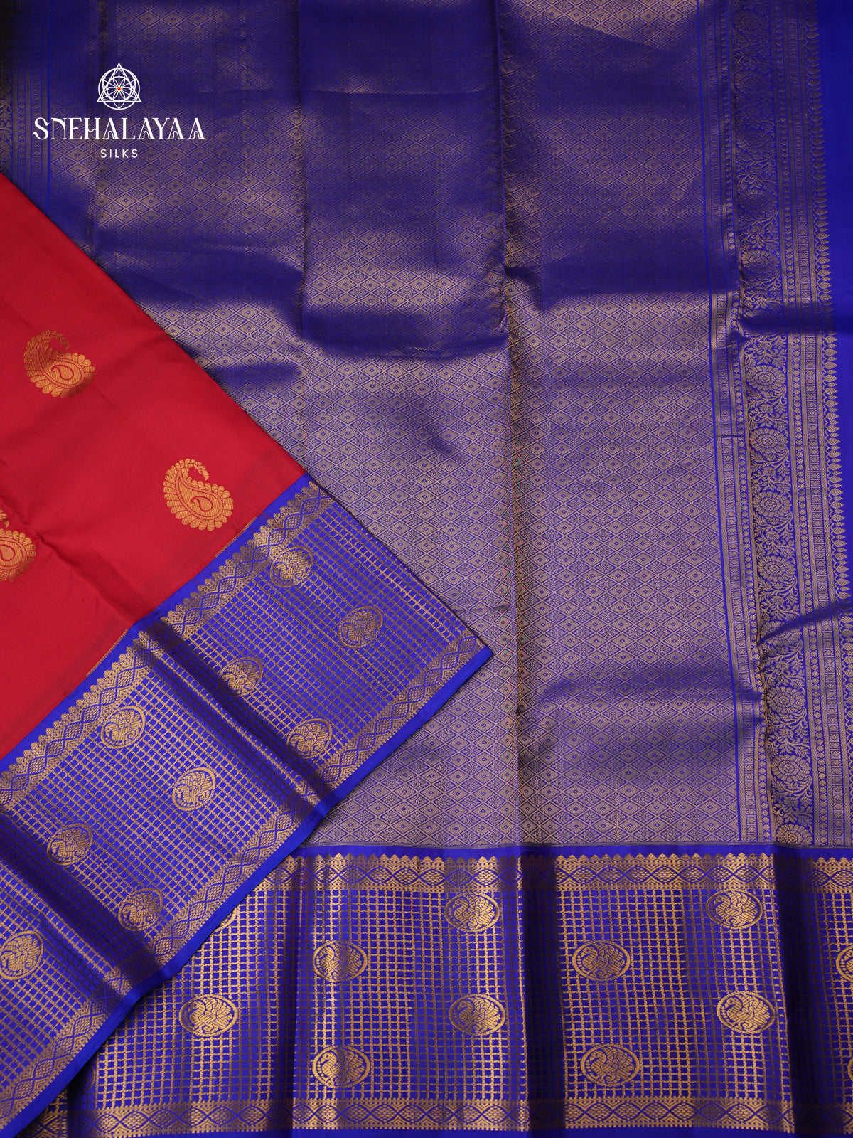 Red Kanjivaram Silk Saree