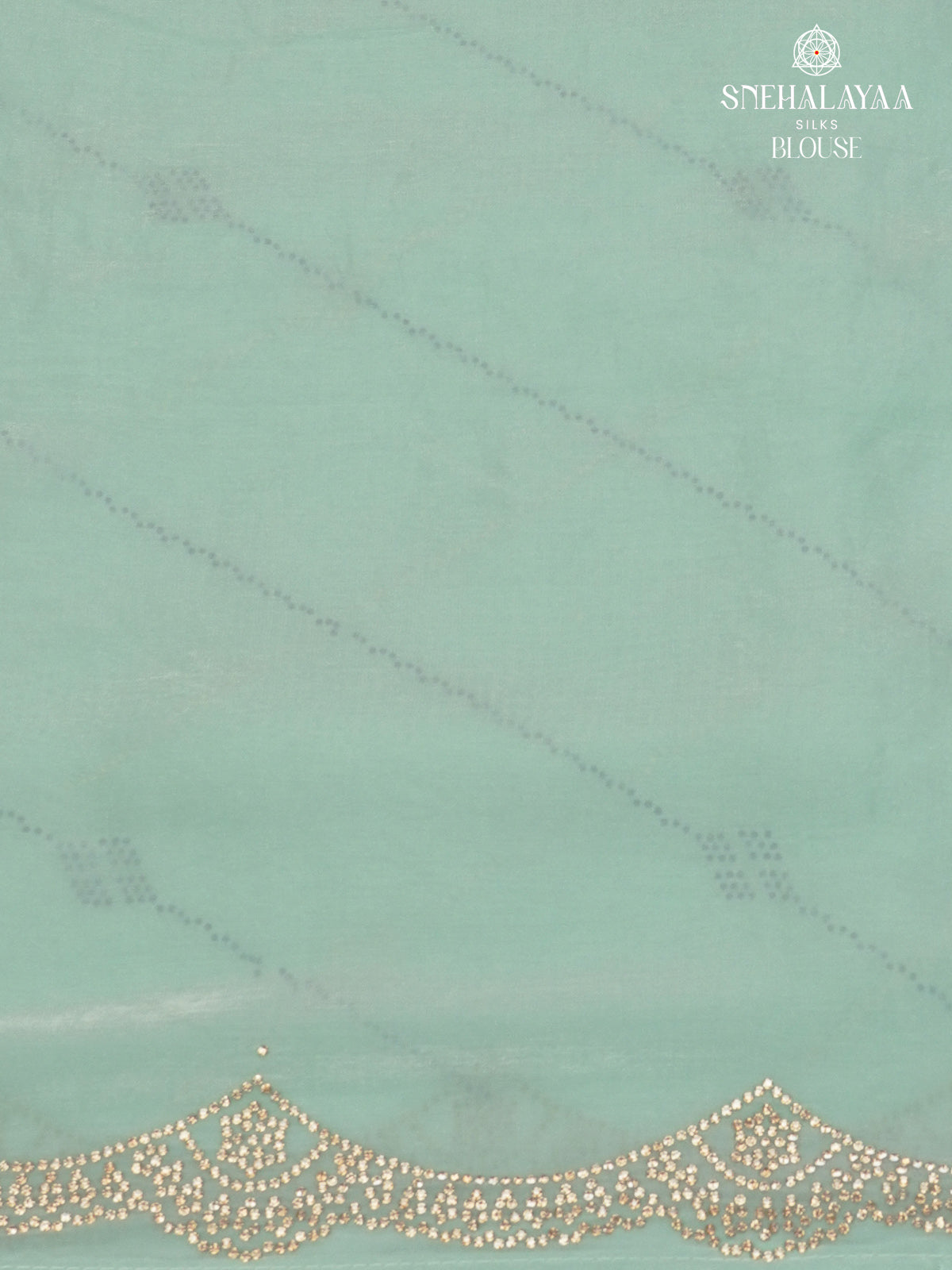 Pale Blue Designer Saree