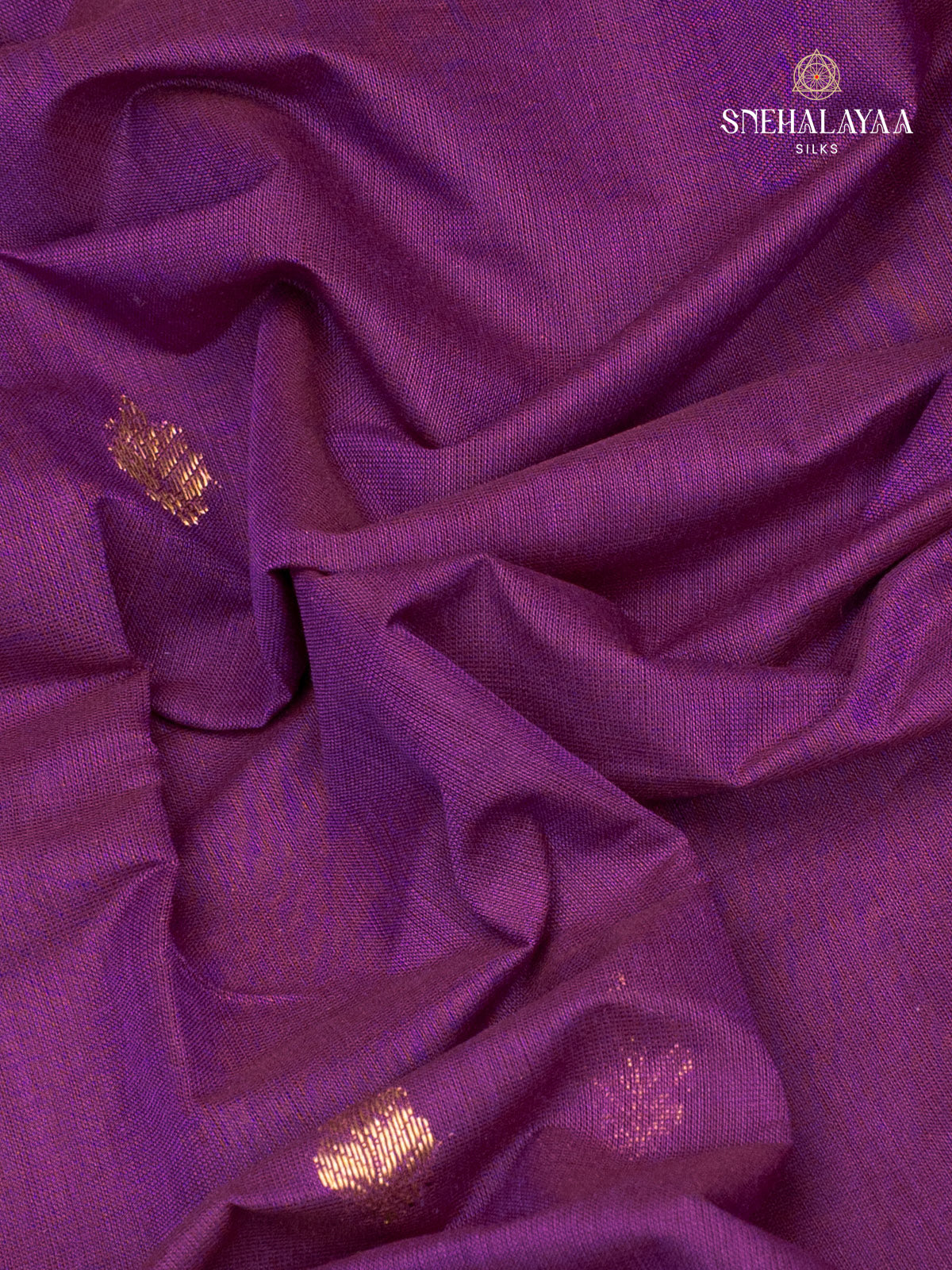 Purple Kanchi Cotton Saree