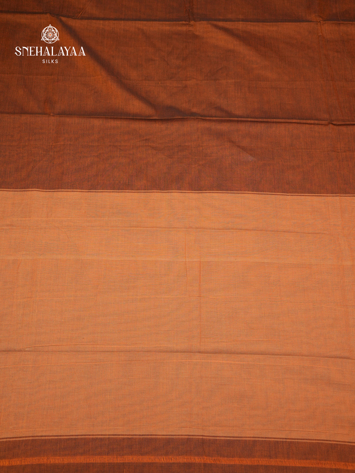 Mustard Brown Narayanpet Cotton Saree